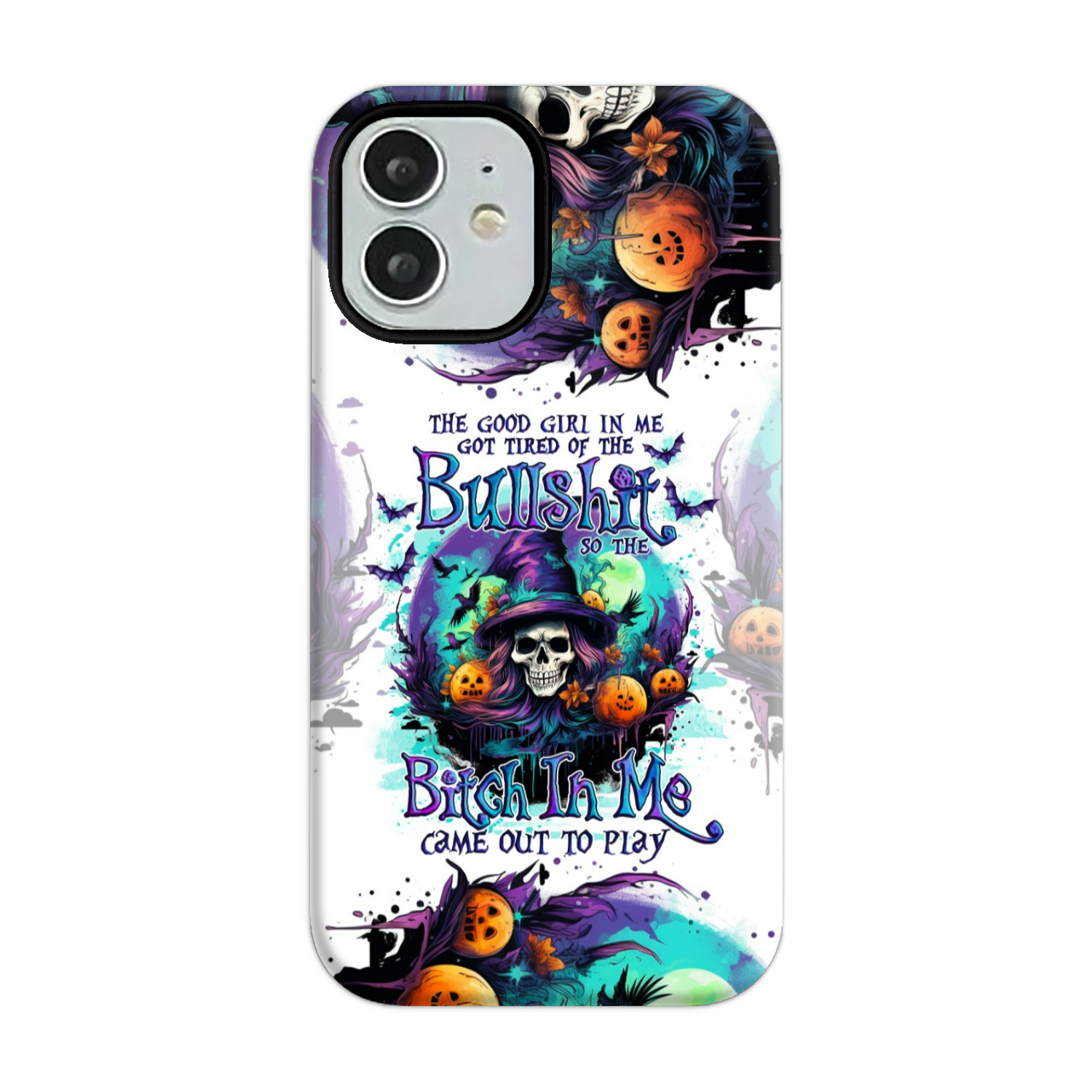 THE GOOD GIRL IN ME HALLOWEEN WITCH PHONE CASE - TLNO1909231