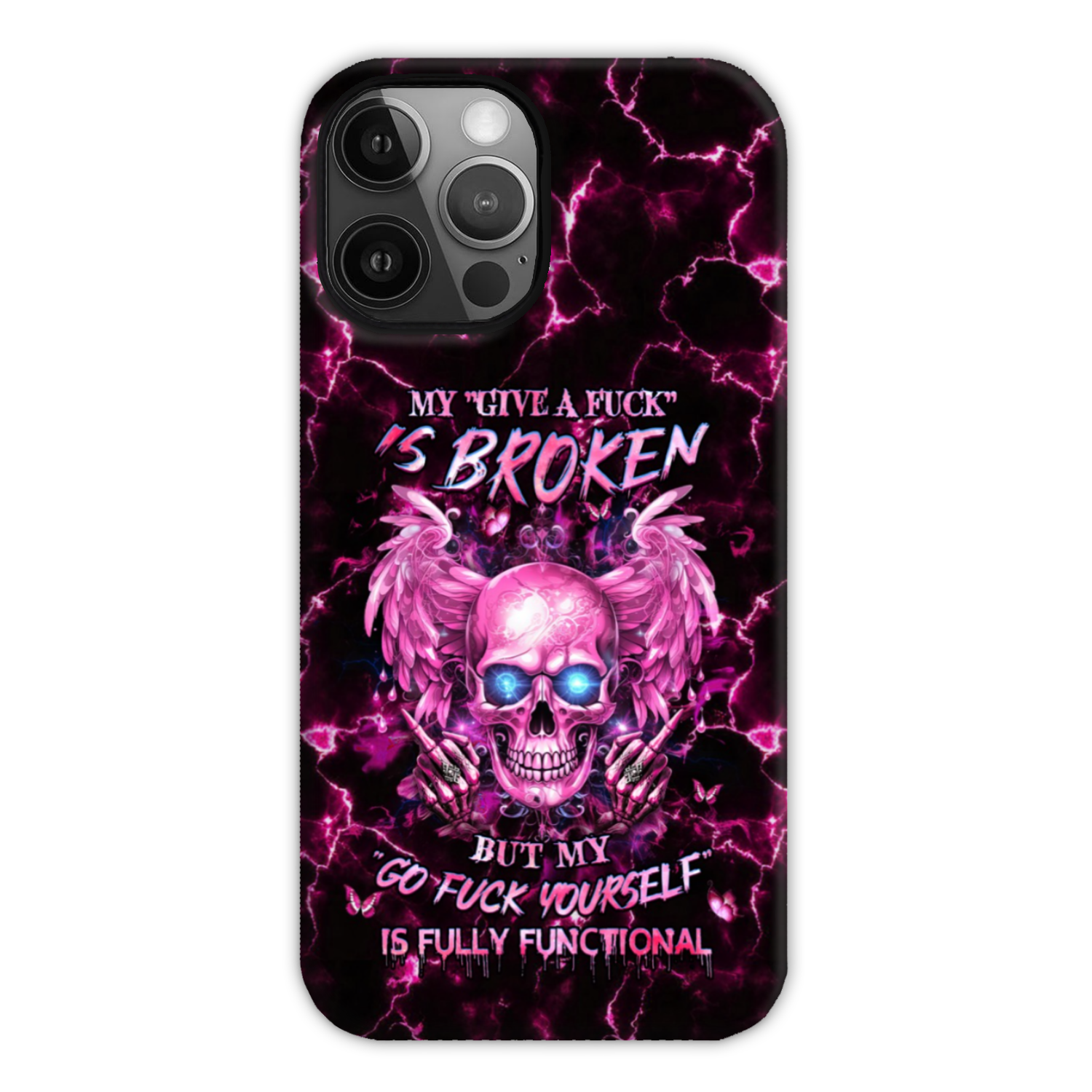 MY GIVE A F IS BROKEN PHONE CASE - YHHG2009233