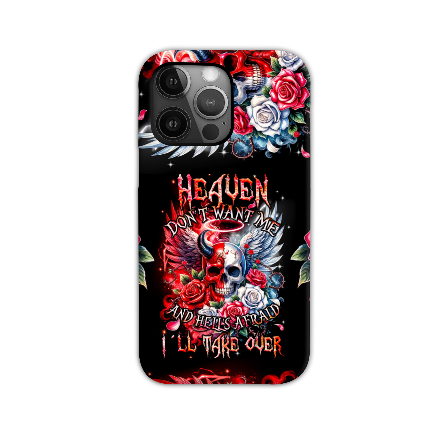 HEAVEN DON'T WANT ME PHONE CASE - TYQY3001242