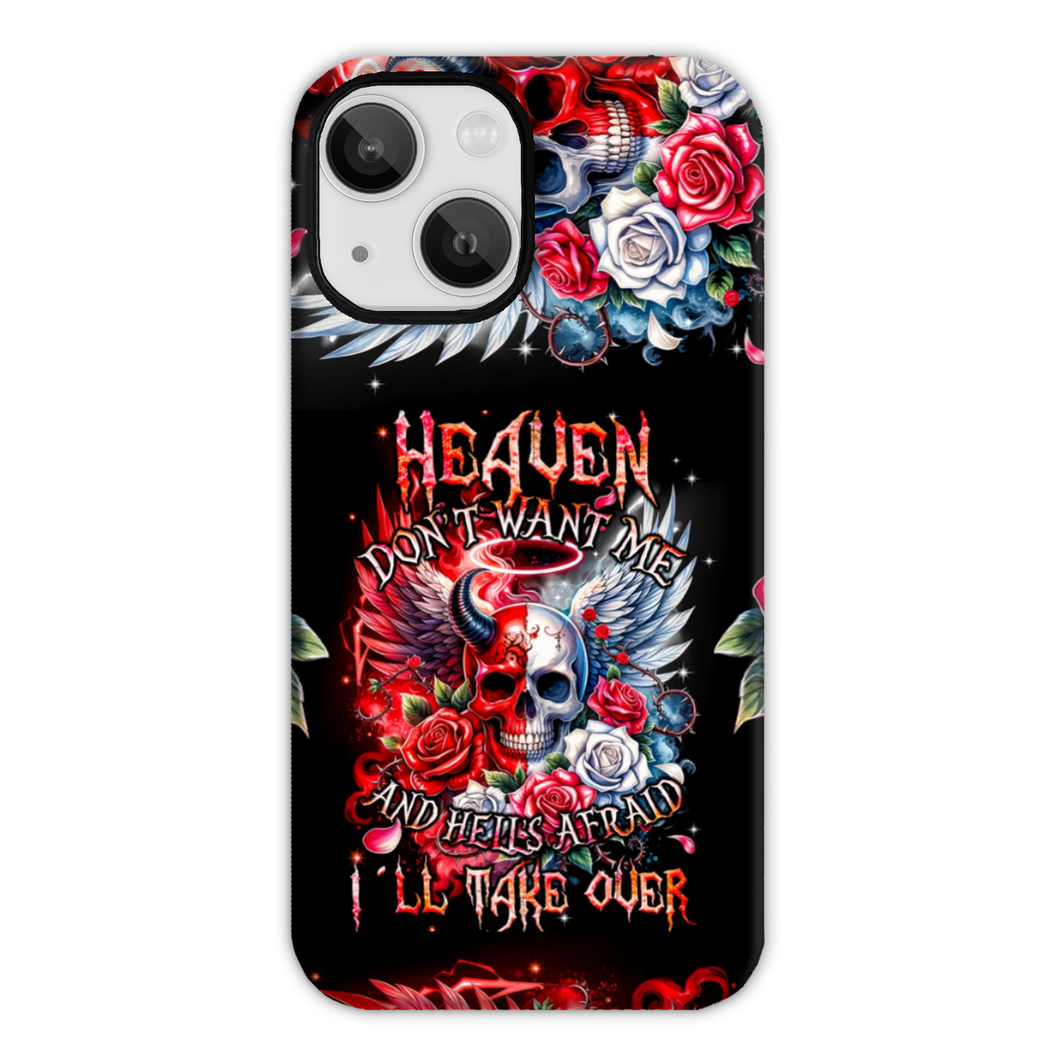 HEAVEN DON'T WANT ME PHONE CASE - TYQY3001242