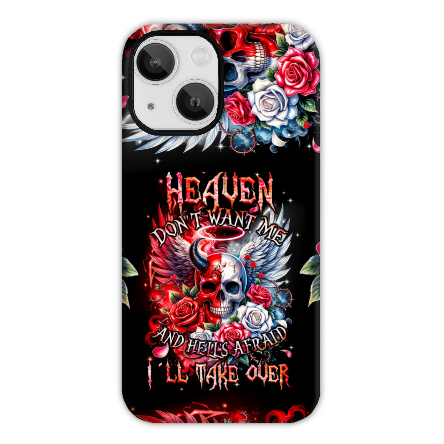 HEAVEN DON'T WANT ME PHONE CASE - TYQY3001242