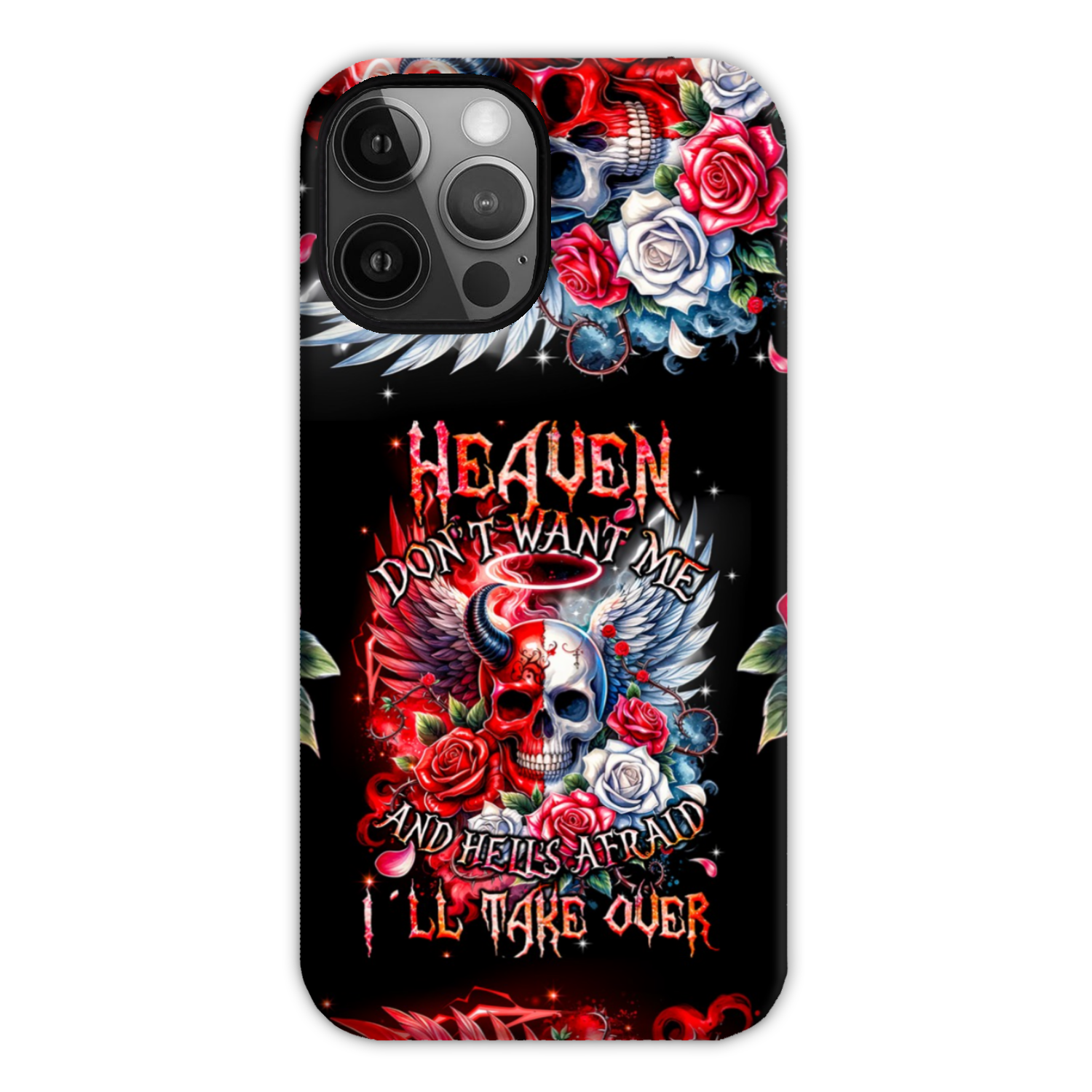 HEAVEN DON'T WANT ME PHONE CASE - TYQY3001242