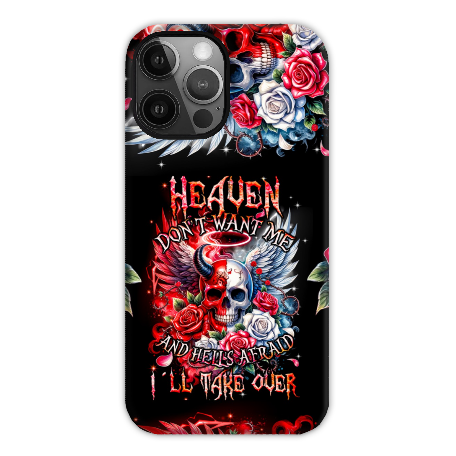 HEAVEN DON'T WANT ME PHONE CASE - TYQY3001242