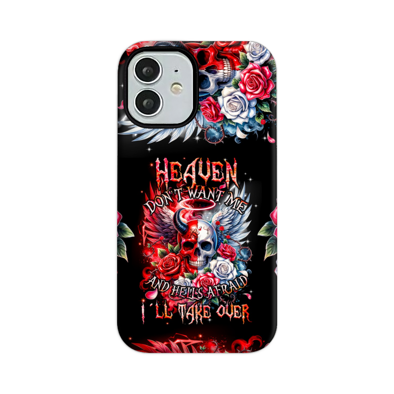 HEAVEN DON'T WANT ME PHONE CASE - TYQY3001242