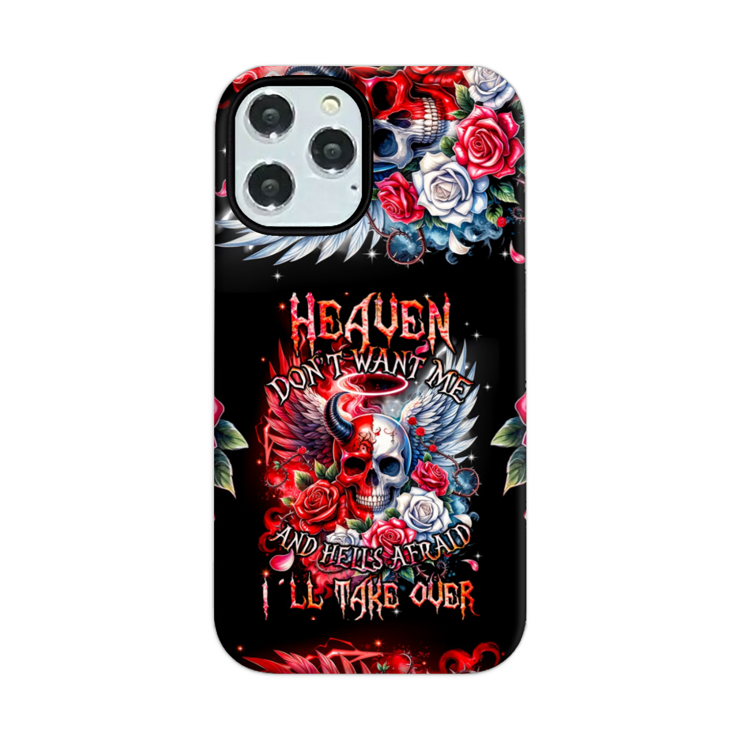 HEAVEN DON'T WANT ME PHONE CASE - TYQY3001242