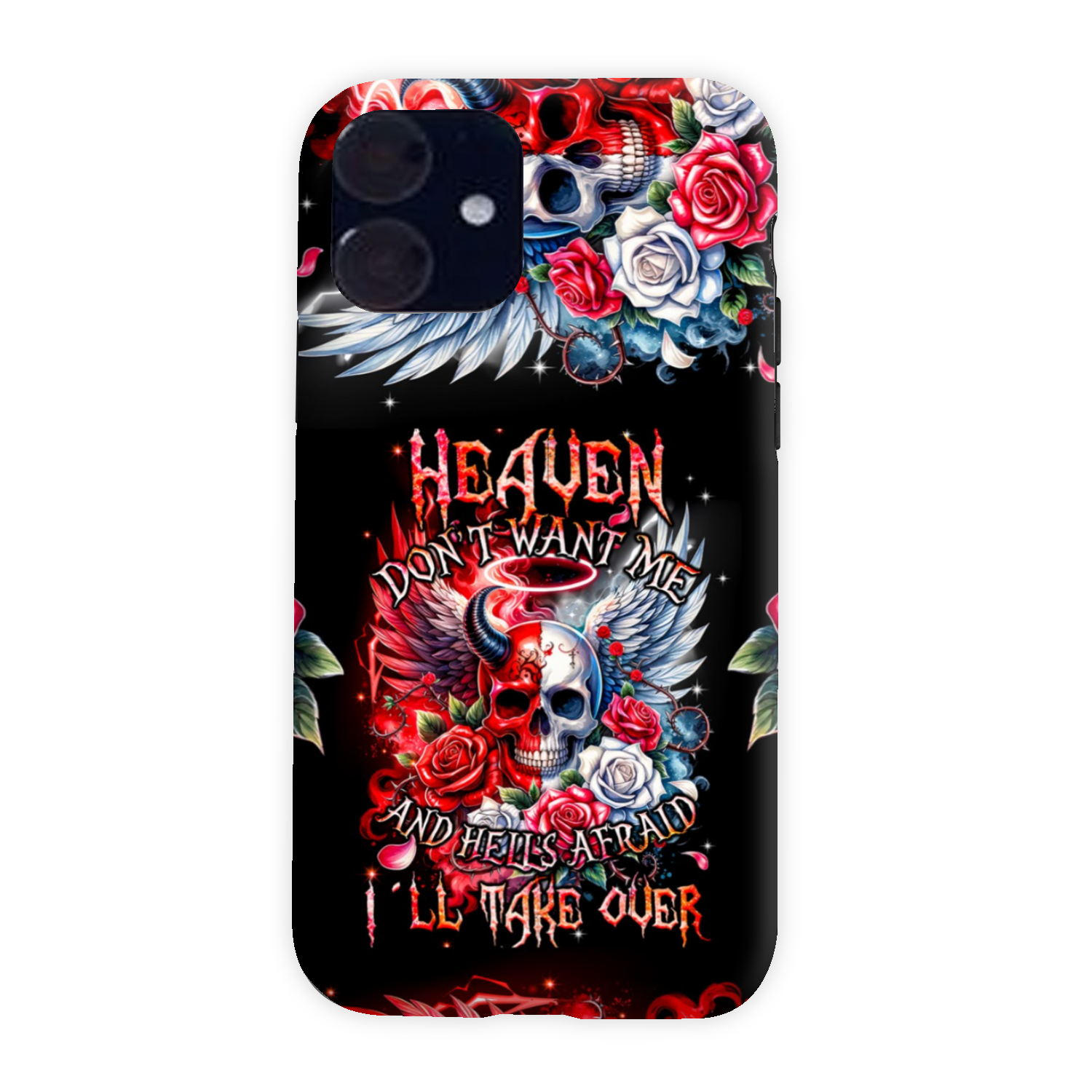 HEAVEN DON'T WANT ME PHONE CASE - TYQY3001242