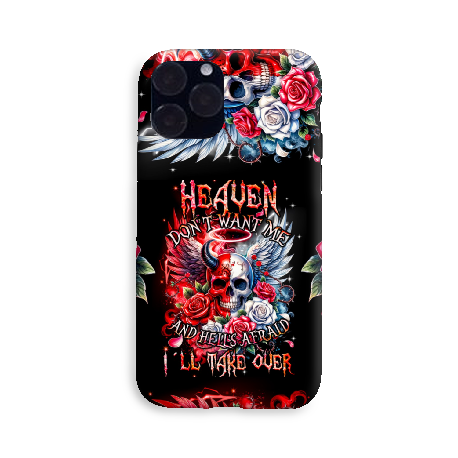 HEAVEN DON'T WANT ME PHONE CASE - TYQY3001242