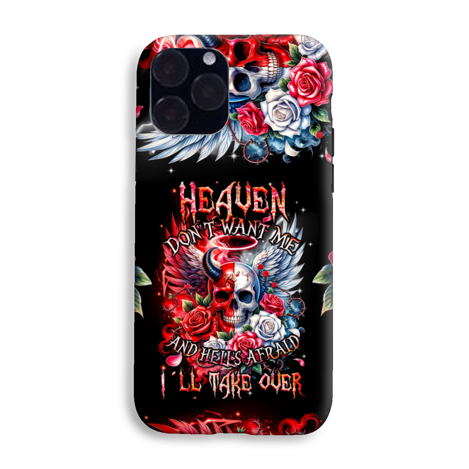 HEAVEN DON'T WANT ME PHONE CASE - TYQY3001242