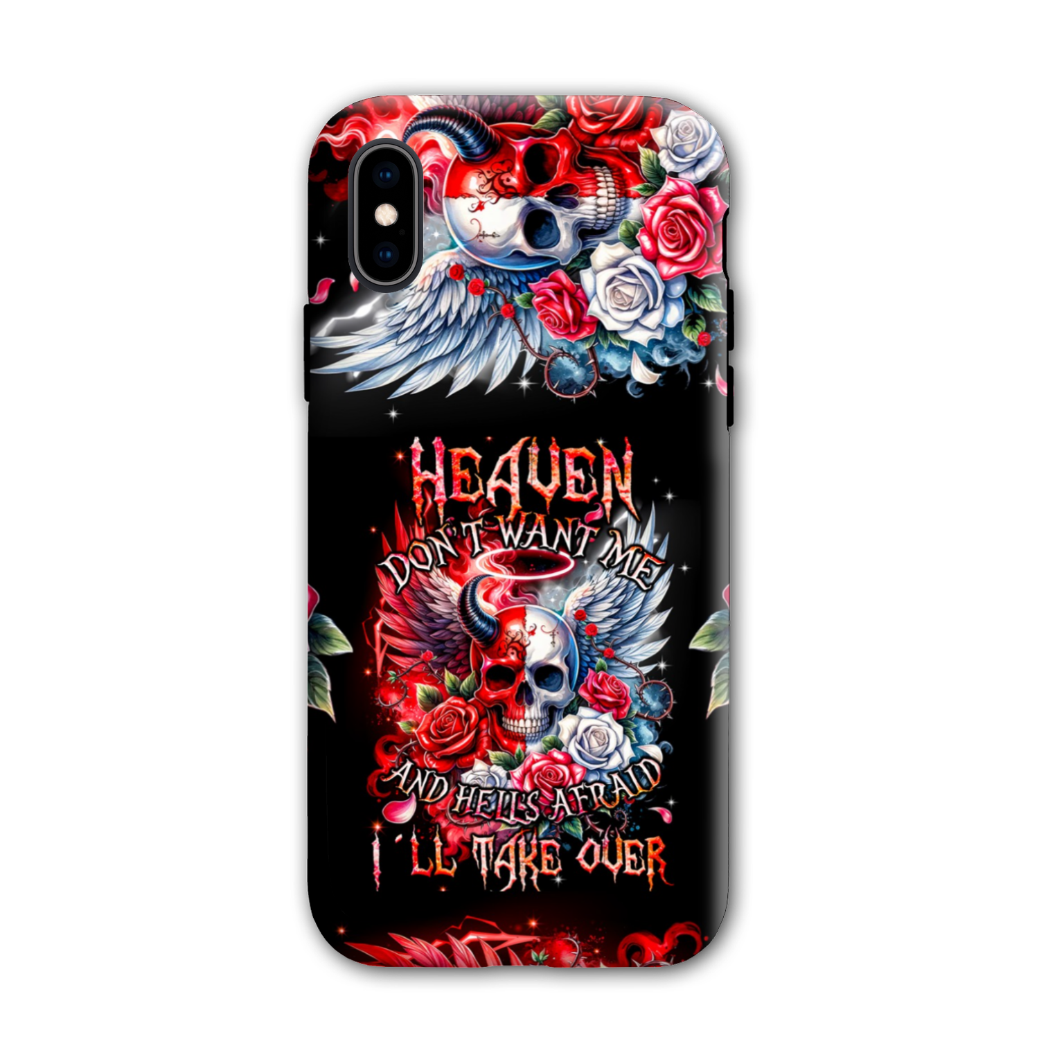 HEAVEN DON'T WANT ME PHONE CASE - TYQY3001242