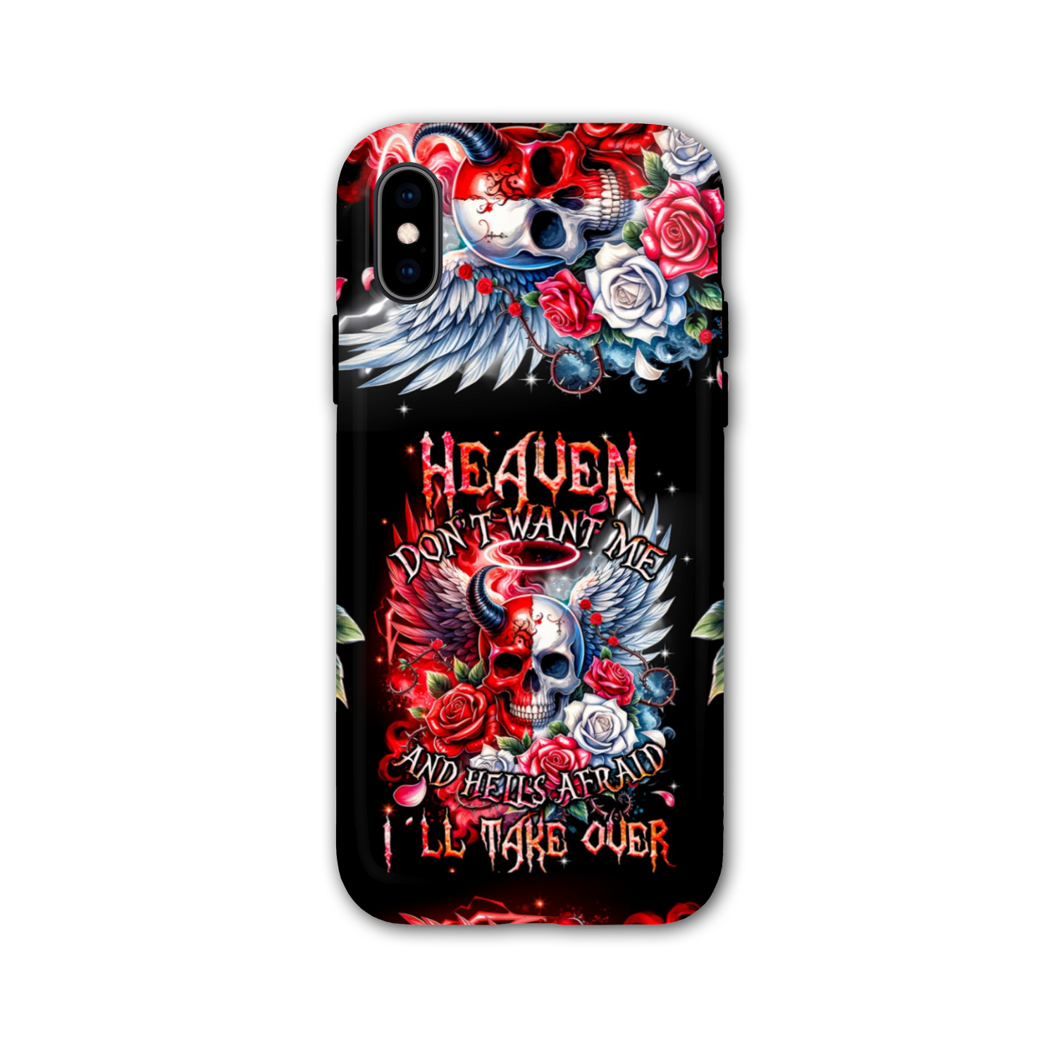 HEAVEN DON'T WANT ME PHONE CASE - TYQY3001242