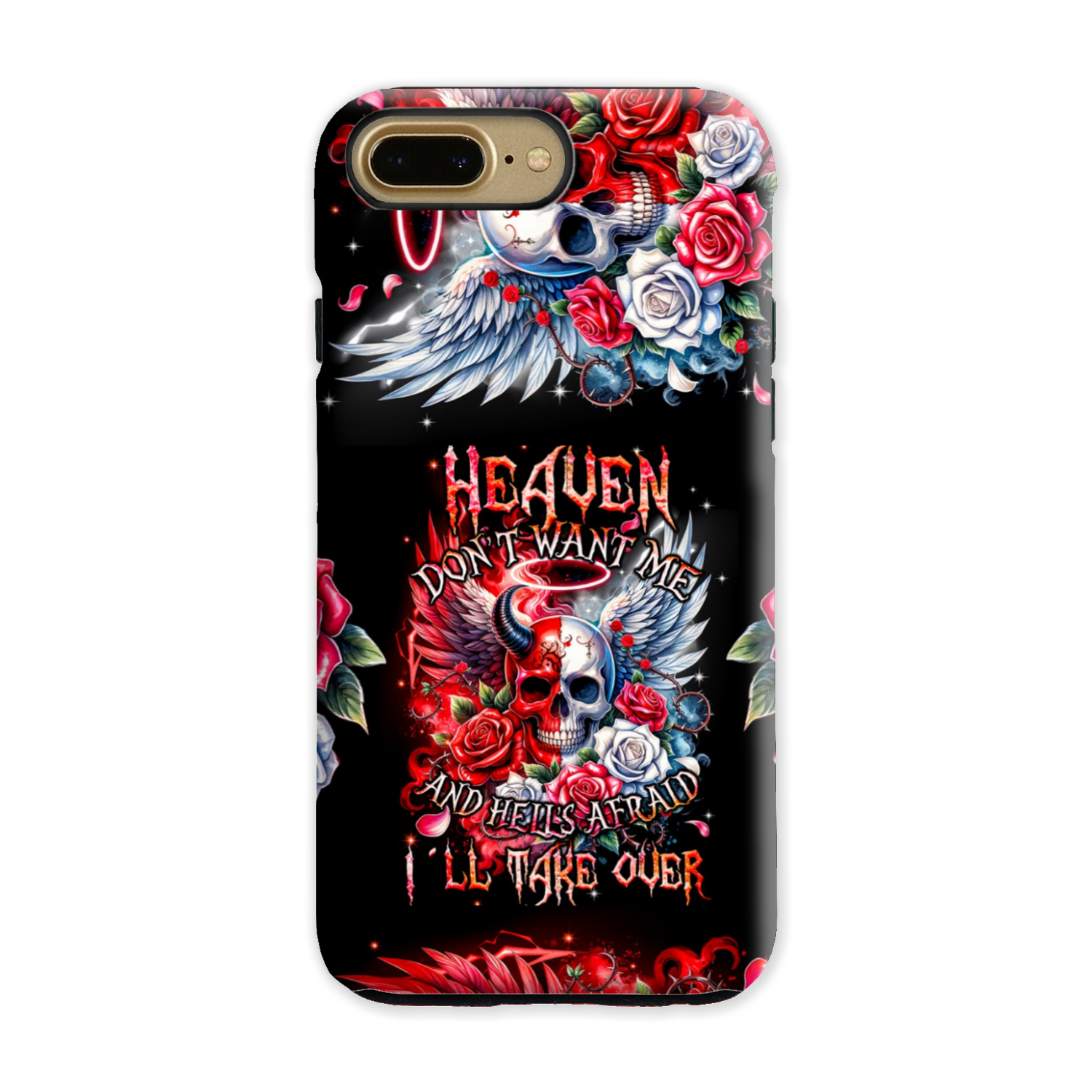 HEAVEN DON'T WANT ME PHONE CASE - TYQY3001242