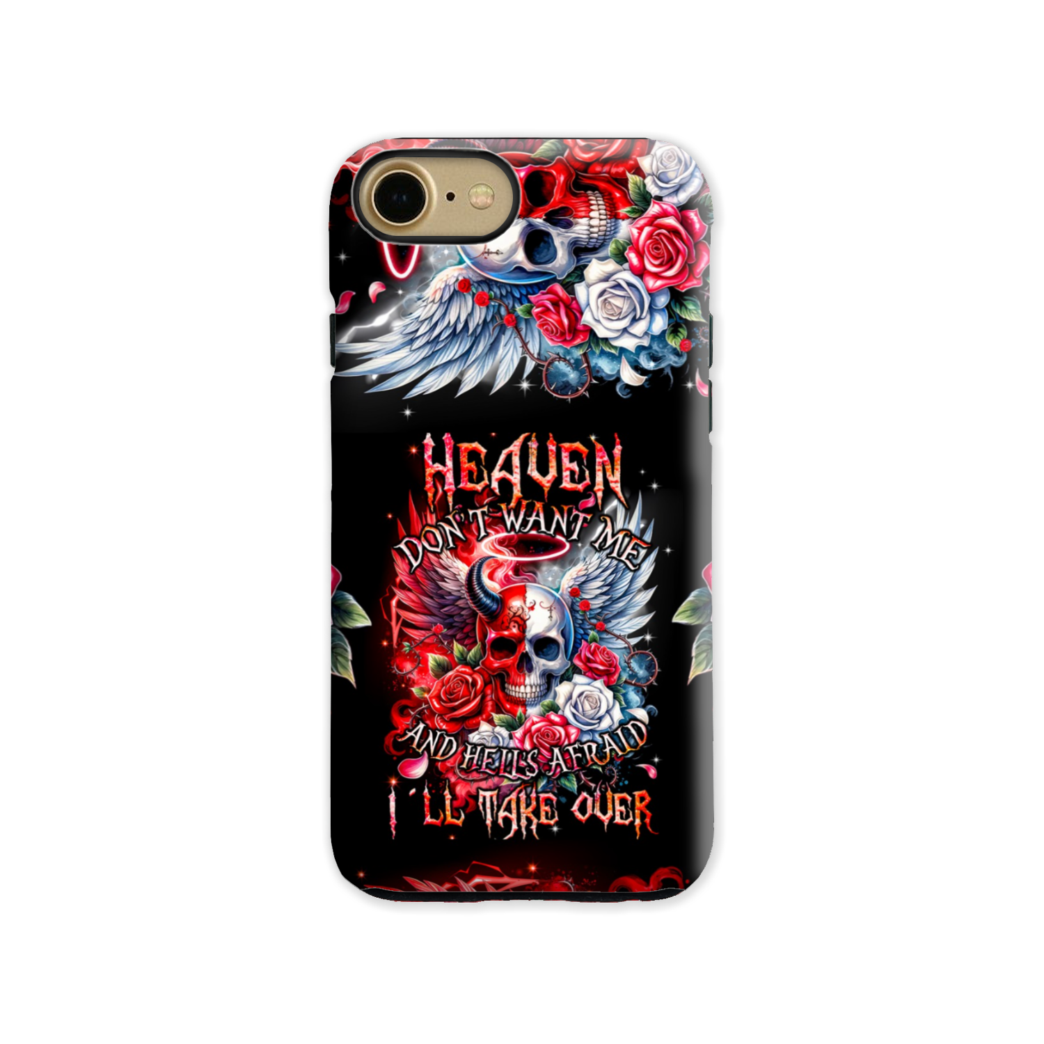 HEAVEN DON'T WANT ME PHONE CASE - TYQY3001242