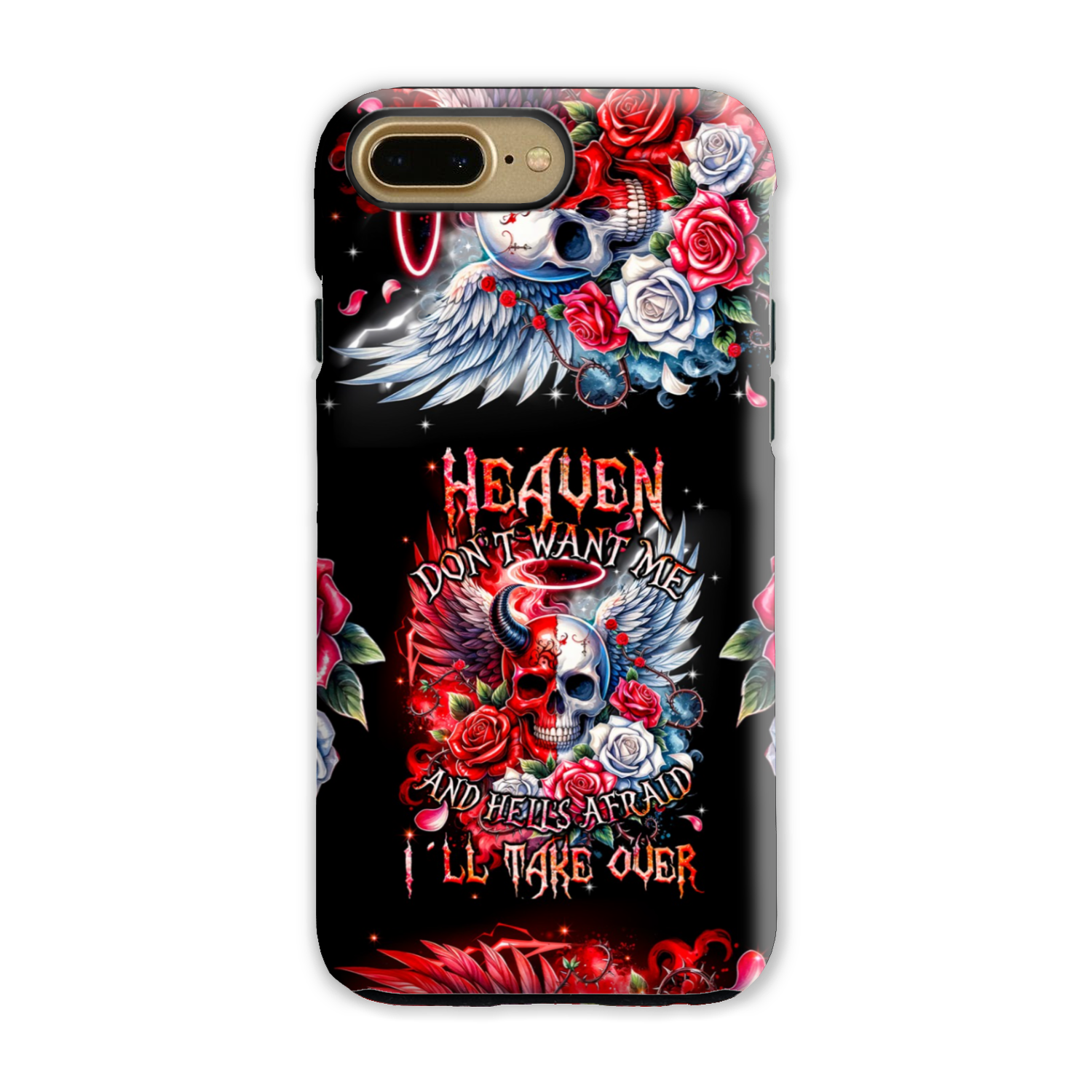 HEAVEN DON'T WANT ME PHONE CASE - TYQY3001242