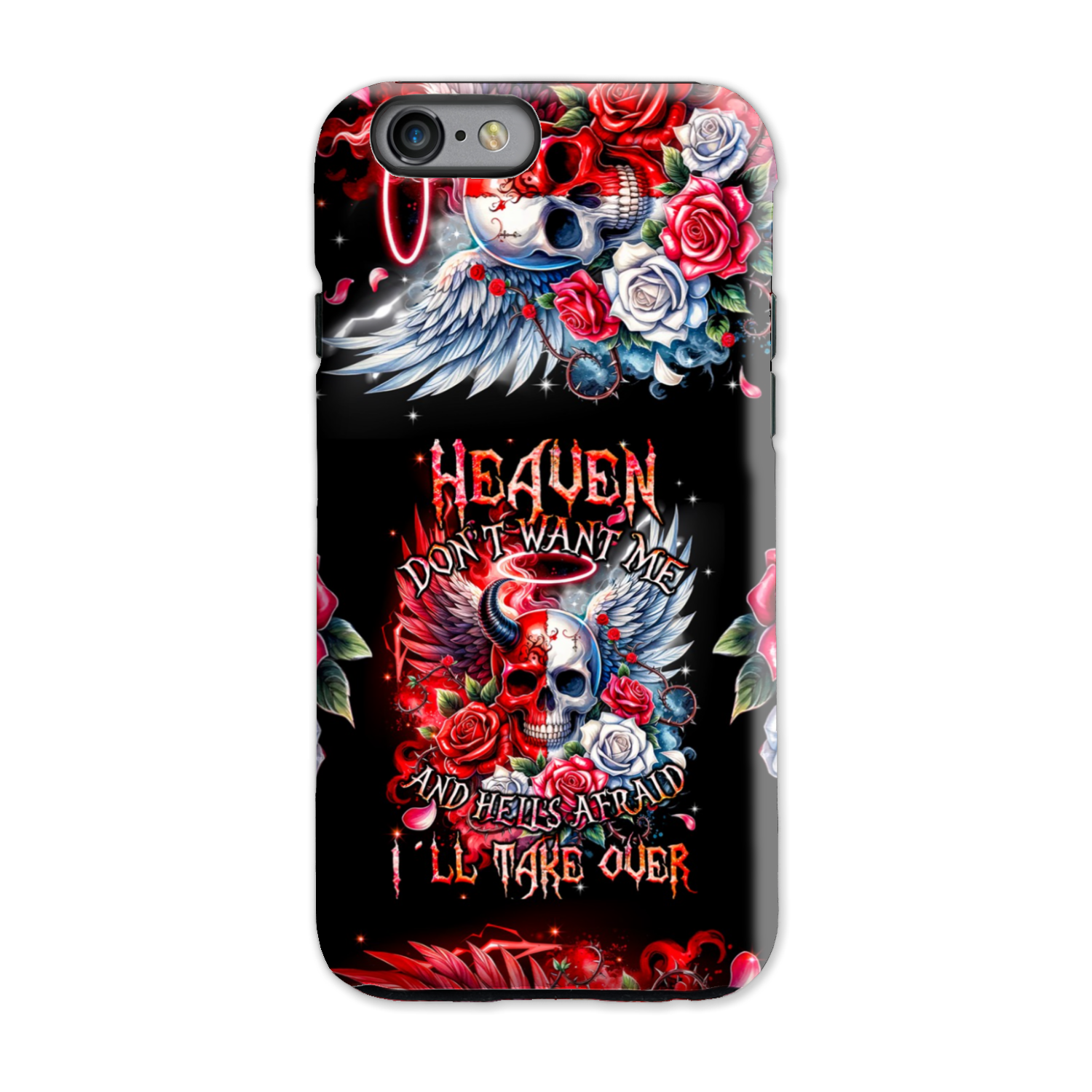 HEAVEN DON'T WANT ME PHONE CASE - TYQY3001242