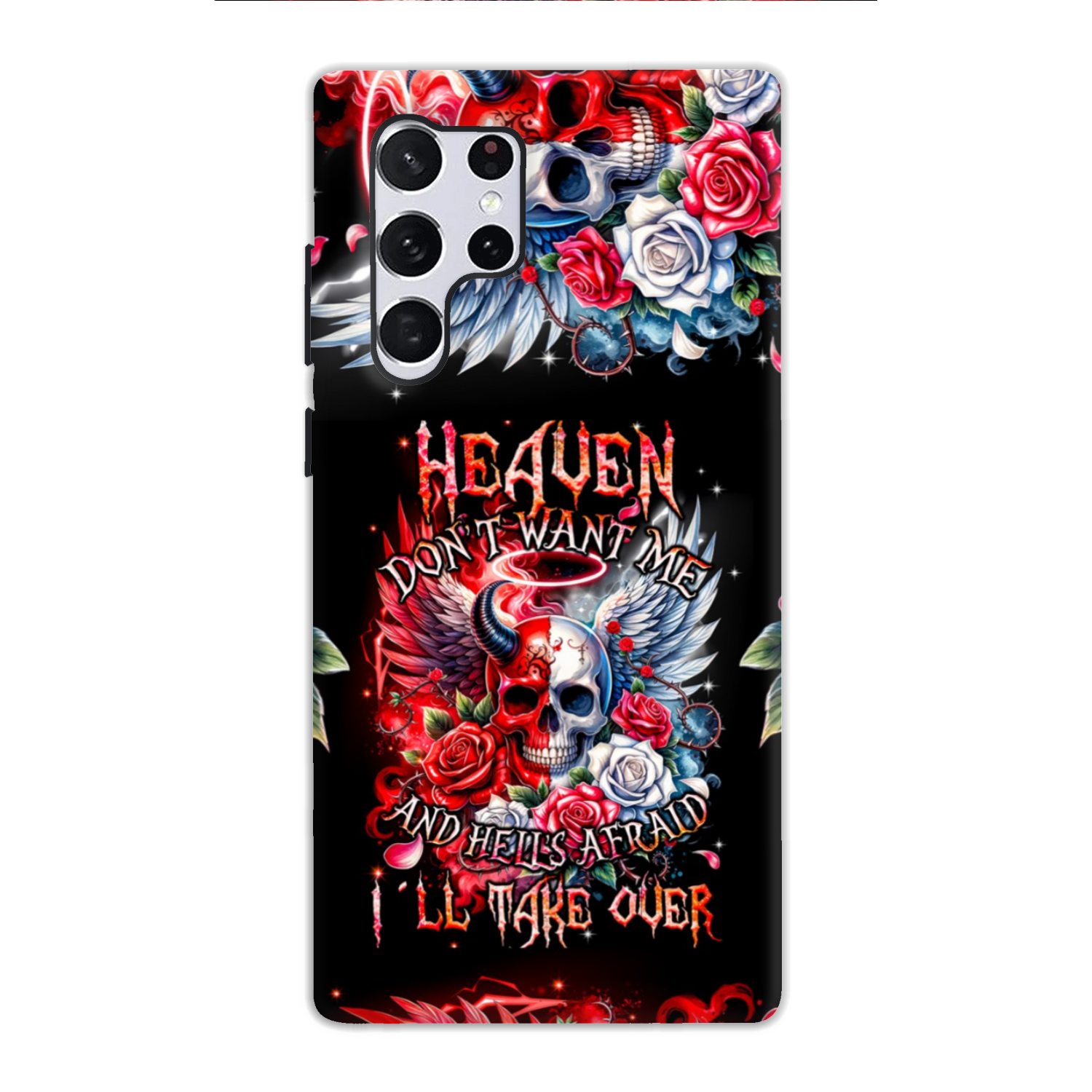 HEAVEN DON'T WANT ME PHONE CASE - TYQY3001242