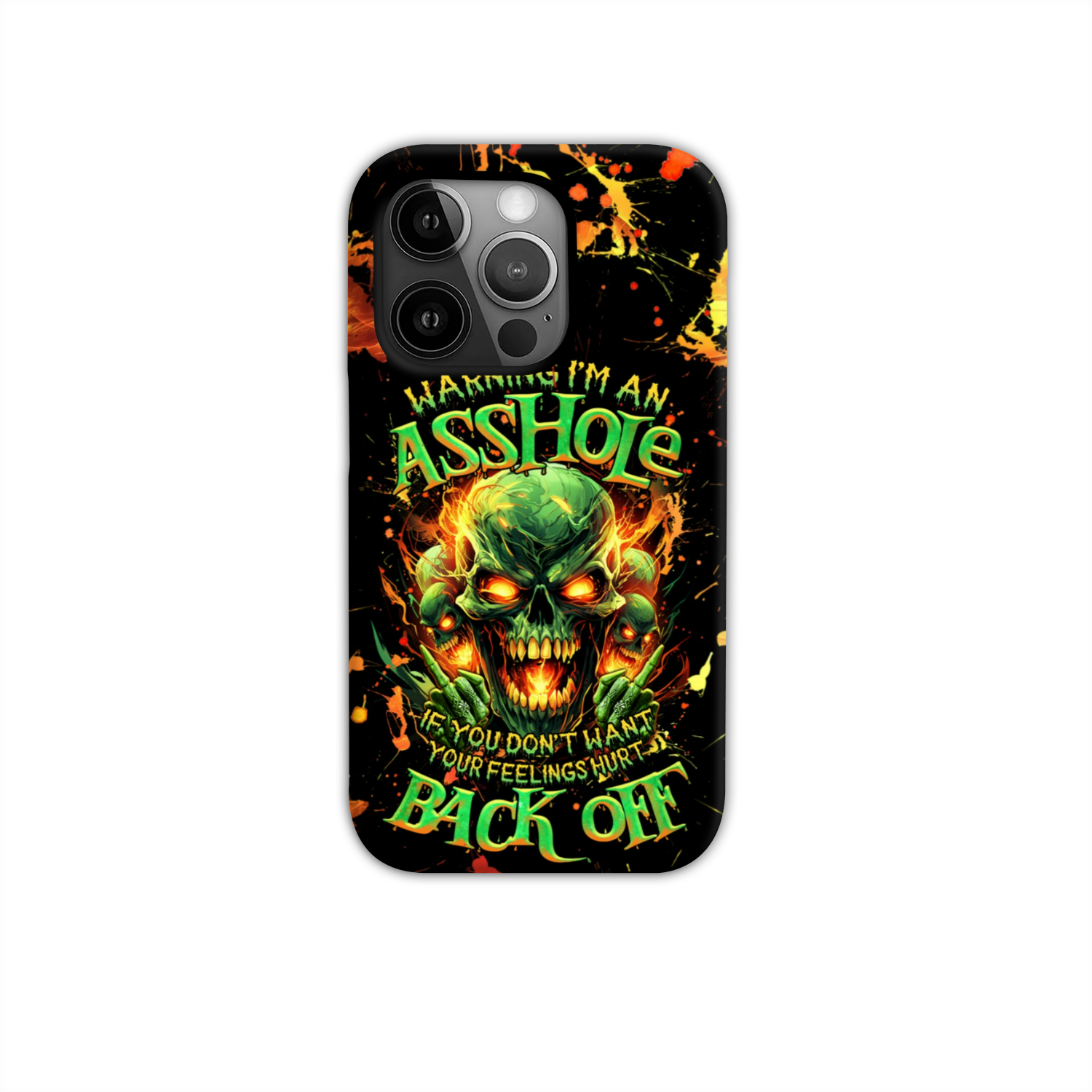 WARNING I'M AN A SKULL PHONE CASE - TLNZ1305244