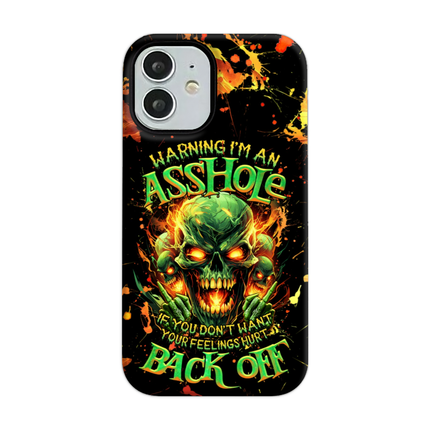 WARNING I'M AN A SKULL PHONE CASE - TLNZ1305244