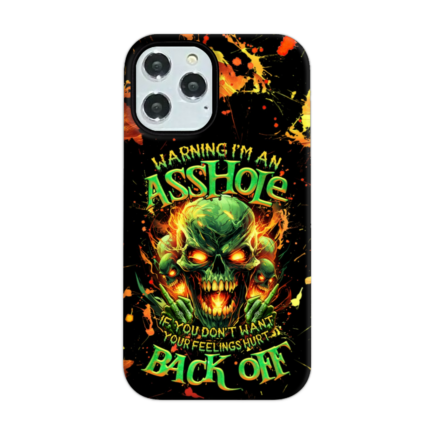 WARNING I'M AN A SKULL PHONE CASE - TLNZ1305244