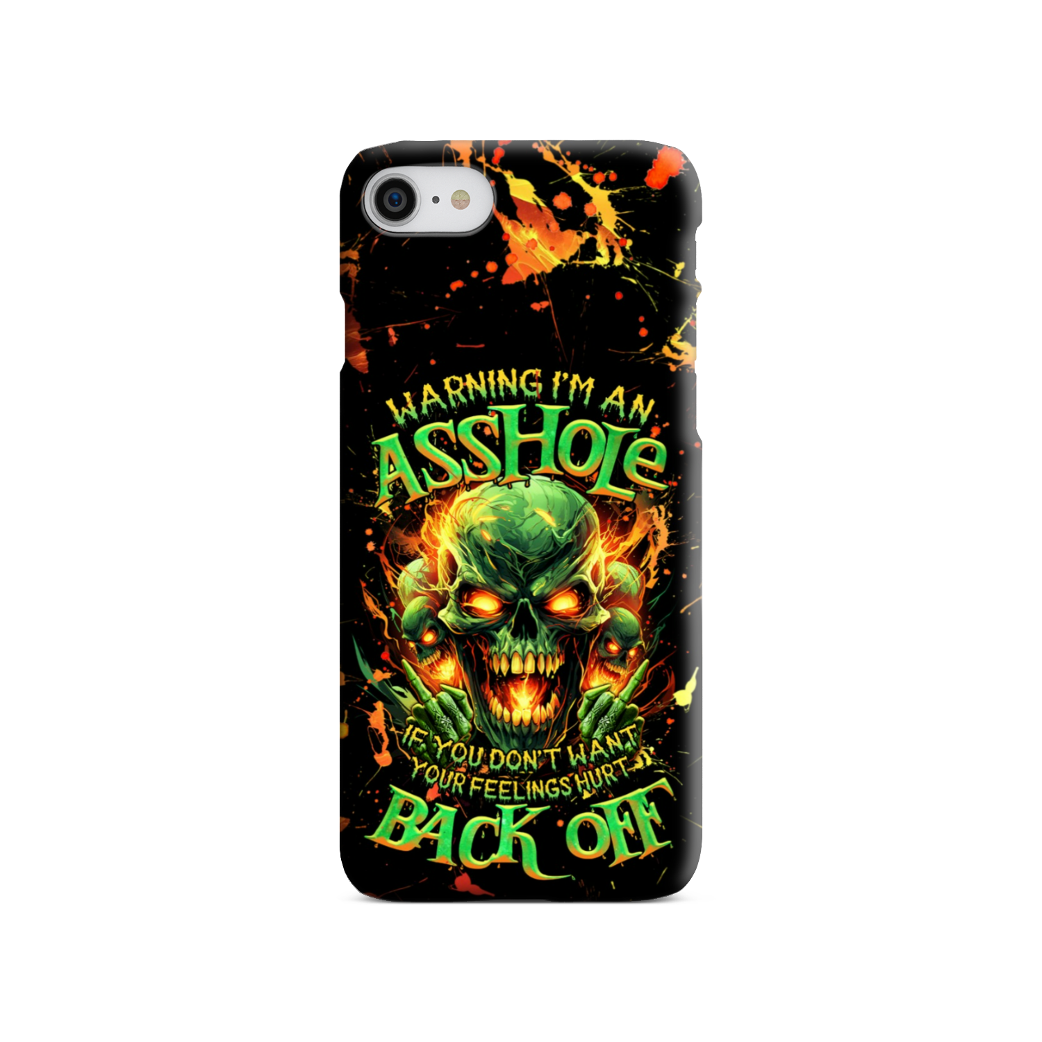 WARNING I'M AN A SKULL PHONE CASE - TLNZ1305244