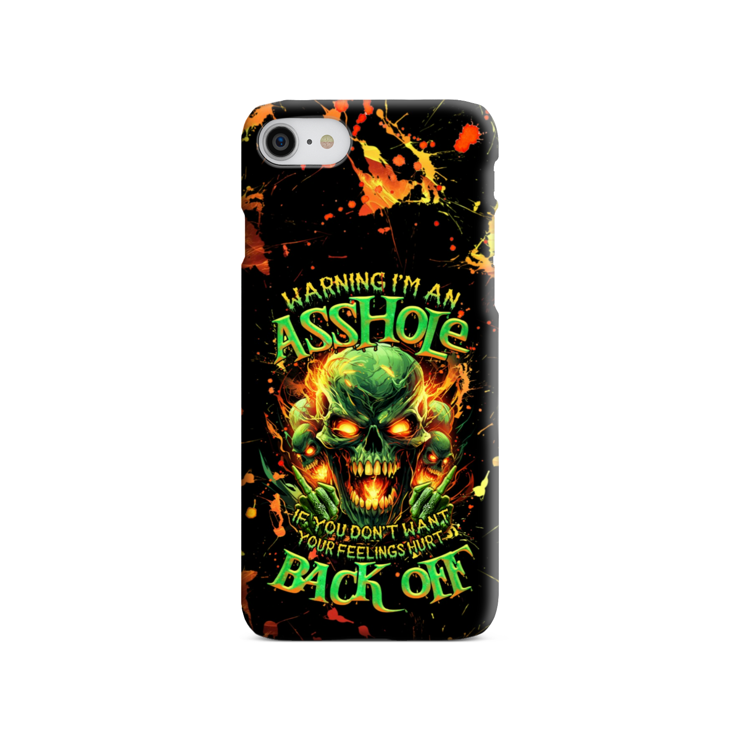 WARNING I'M AN A SKULL PHONE CASE - TLNZ1305244