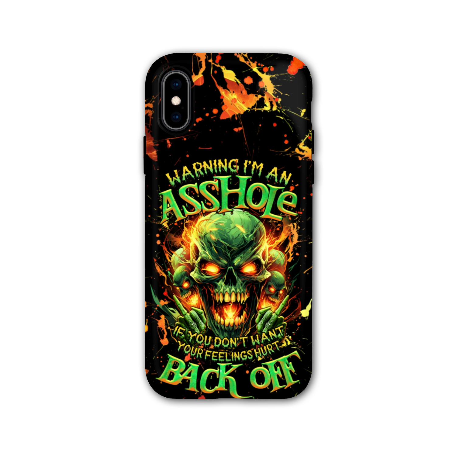 WARNING I'M AN A SKULL PHONE CASE - TLNZ1305244