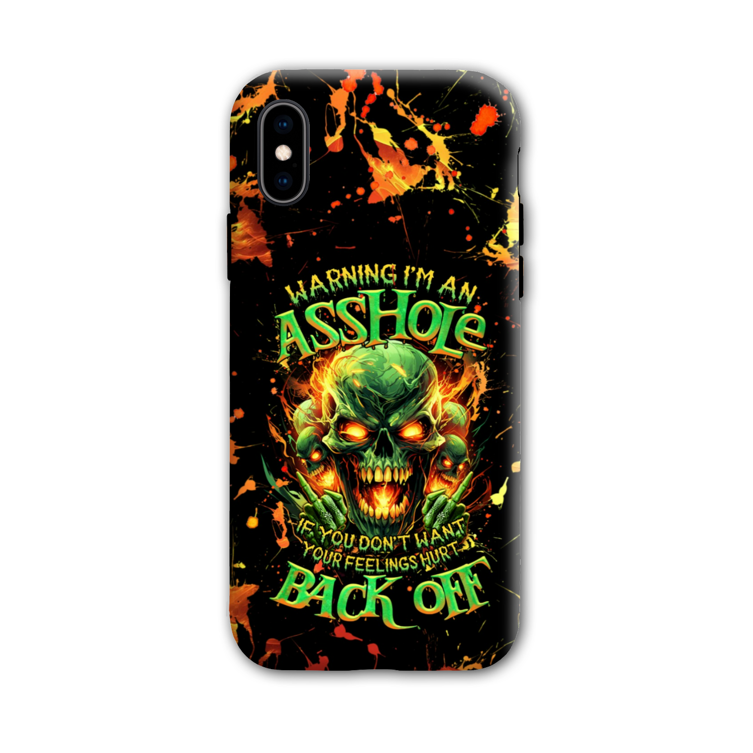 WARNING I'M AN A SKULL PHONE CASE - TLNZ1305244