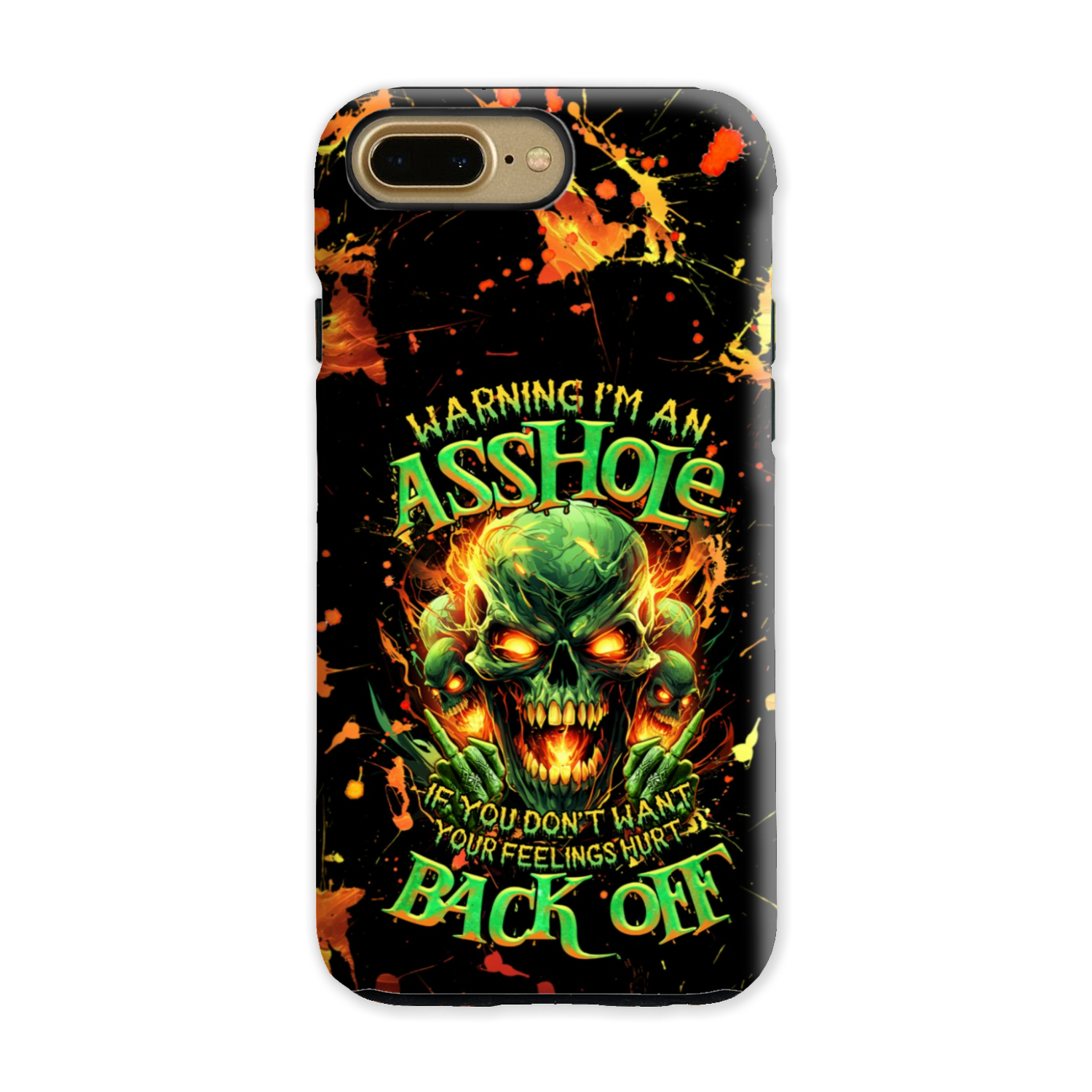 WARNING I'M AN A SKULL PHONE CASE - TLNZ1305244