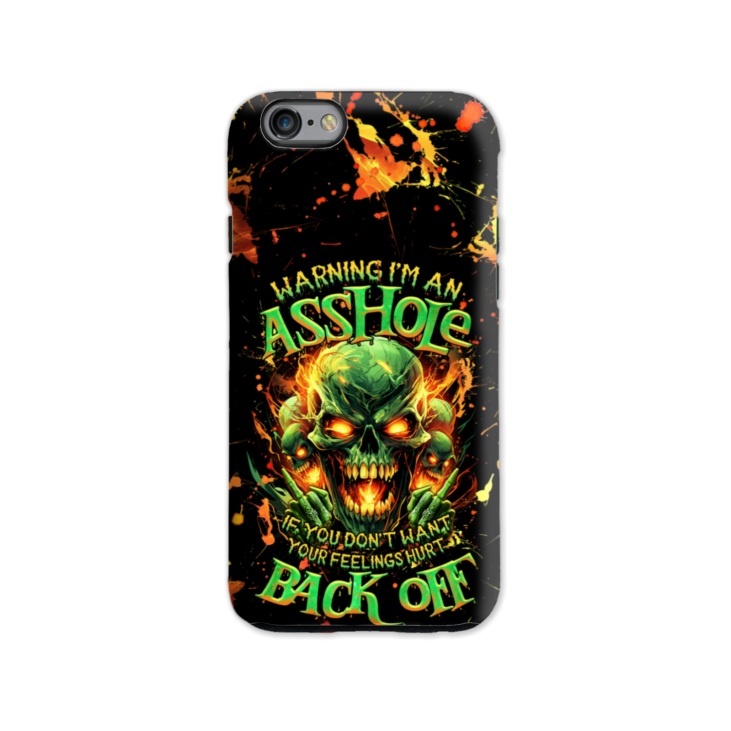 WARNING I'M AN A SKULL PHONE CASE - TLNZ1305244