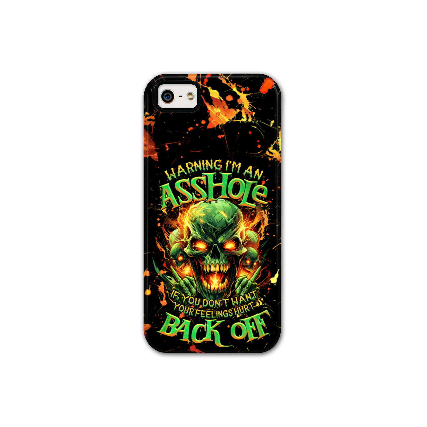 WARNING I'M AN A SKULL PHONE CASE - TLNZ1305244