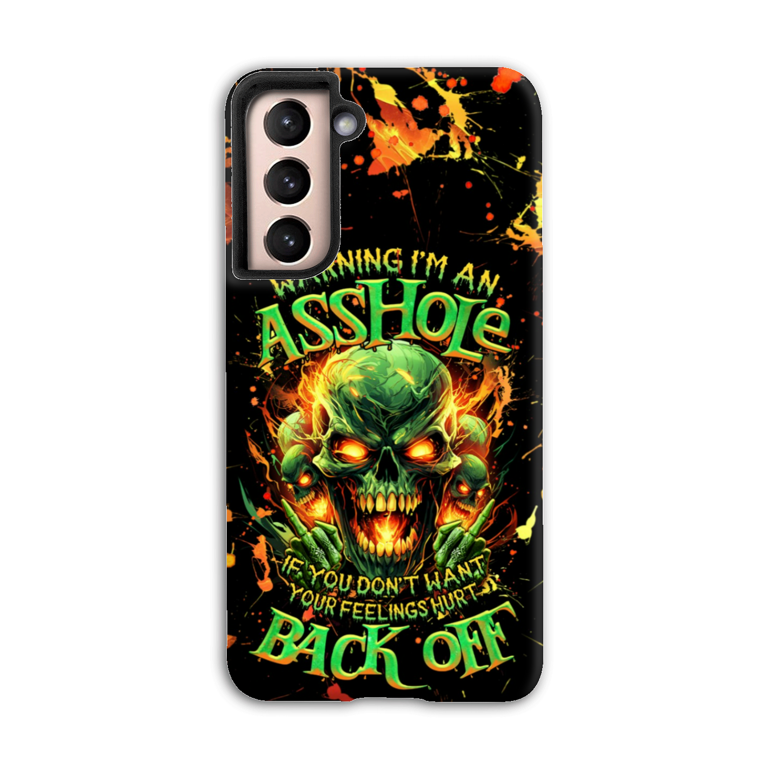 WARNING I'M AN A SKULL PHONE CASE - TLNZ1305244