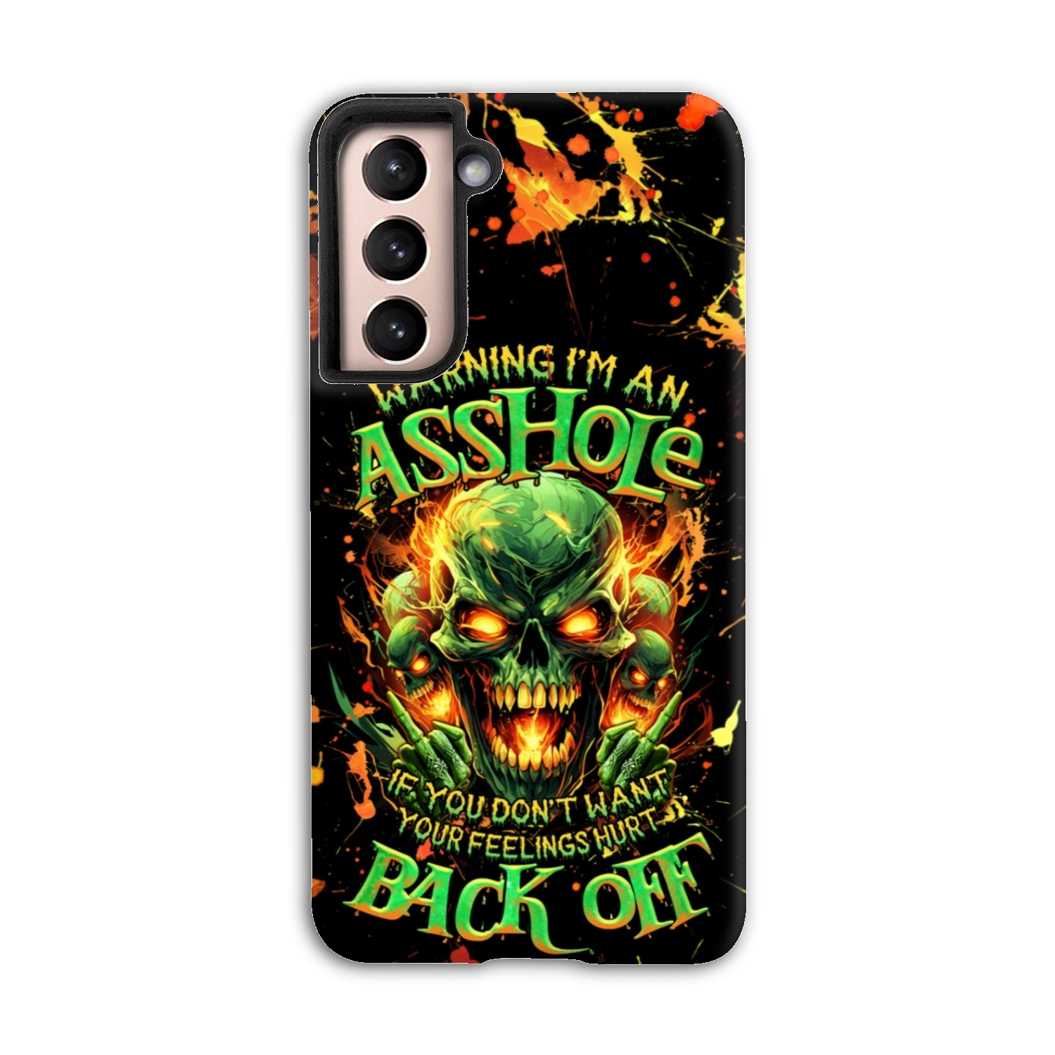 WARNING I'M AN A SKULL PHONE CASE - TLNZ1305244