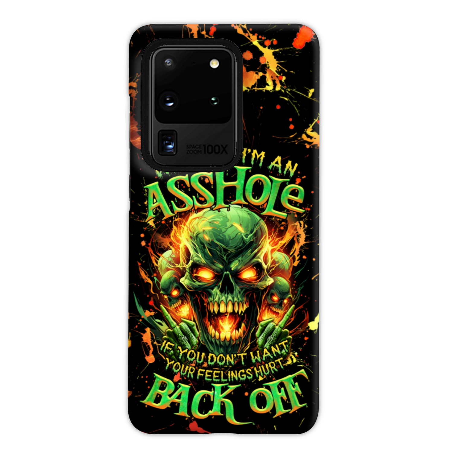 WARNING I'M AN A SKULL PHONE CASE - TLNZ1305244