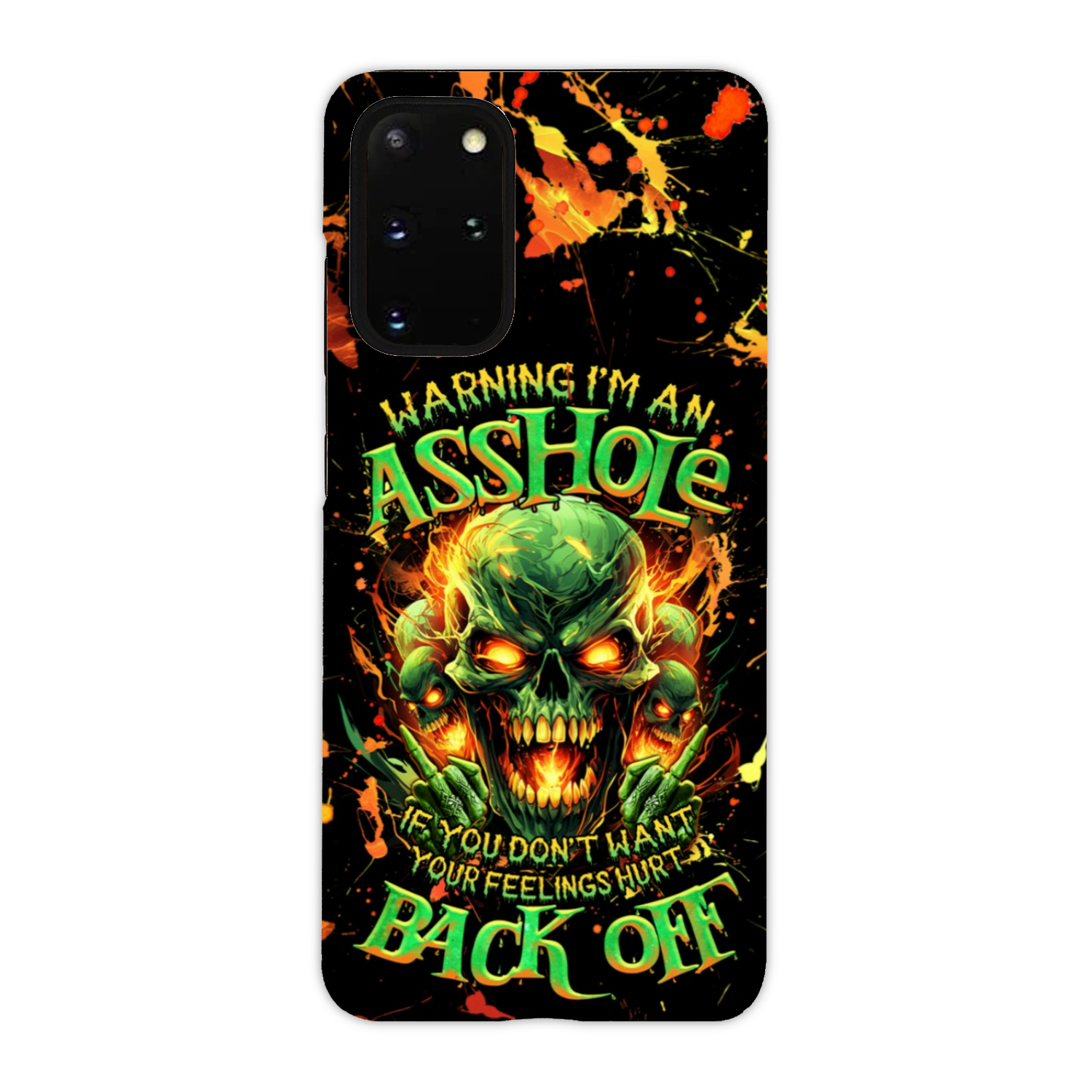 WARNING I'M AN A SKULL PHONE CASE - TLNZ1305244