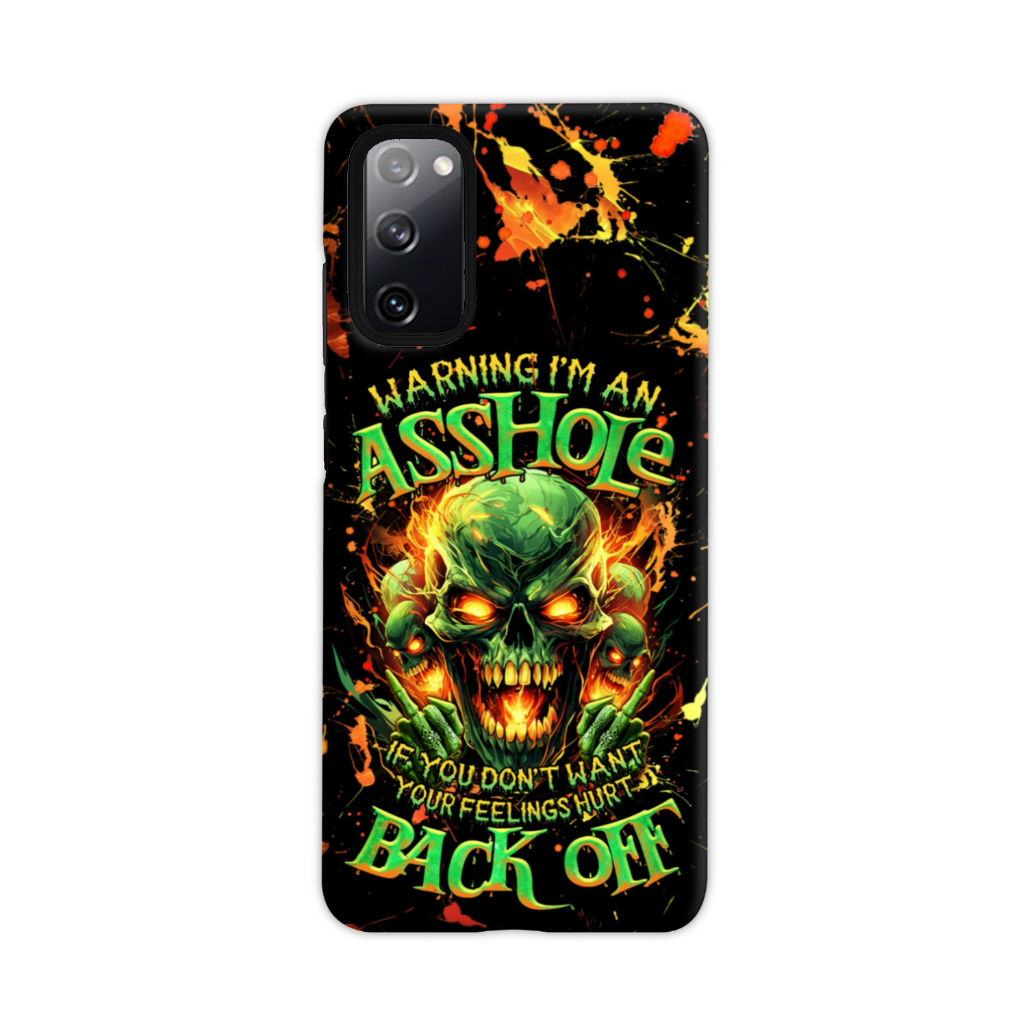 WARNING I'M AN A SKULL PHONE CASE - TLNZ1305244