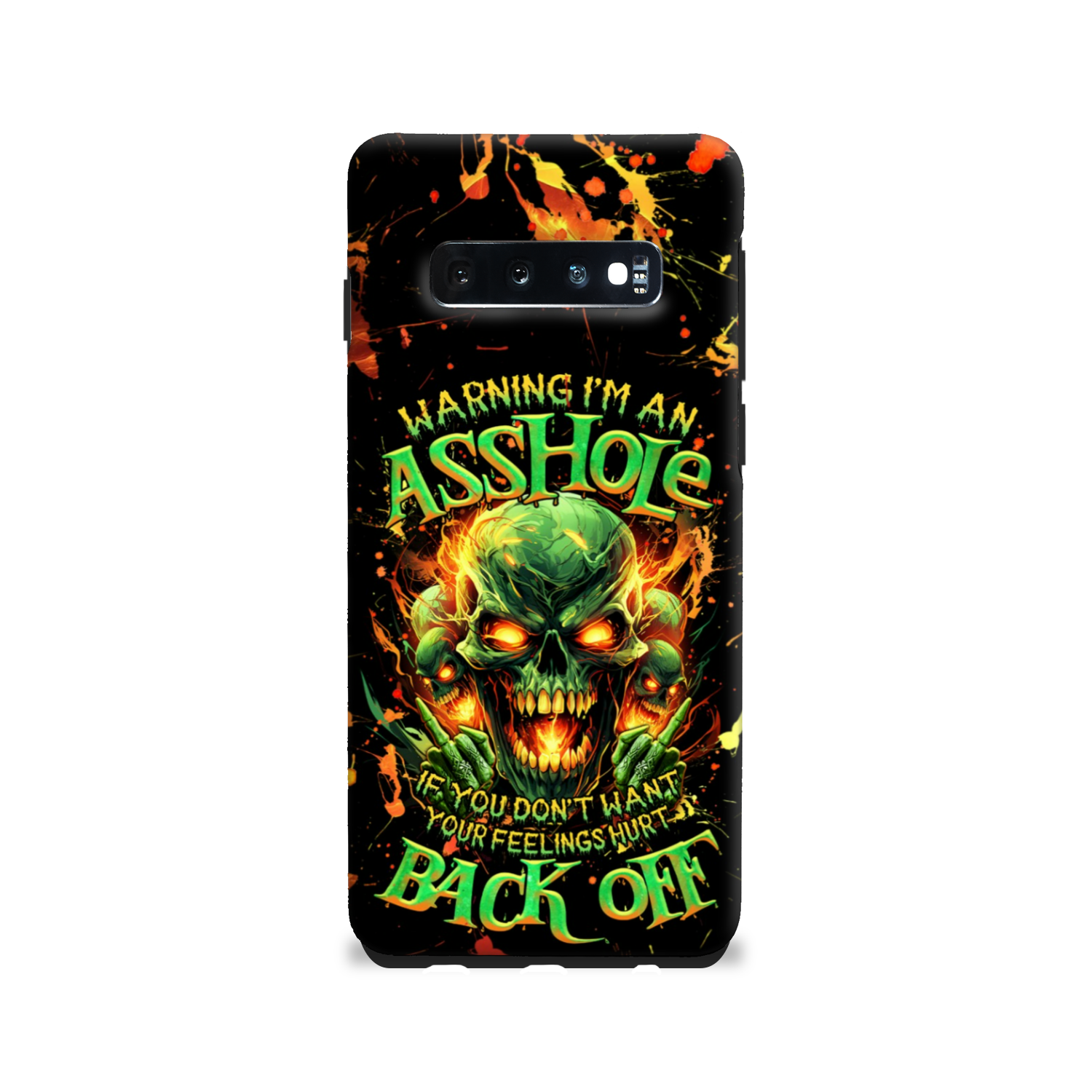 WARNING I'M AN A SKULL PHONE CASE - TLNZ1305244