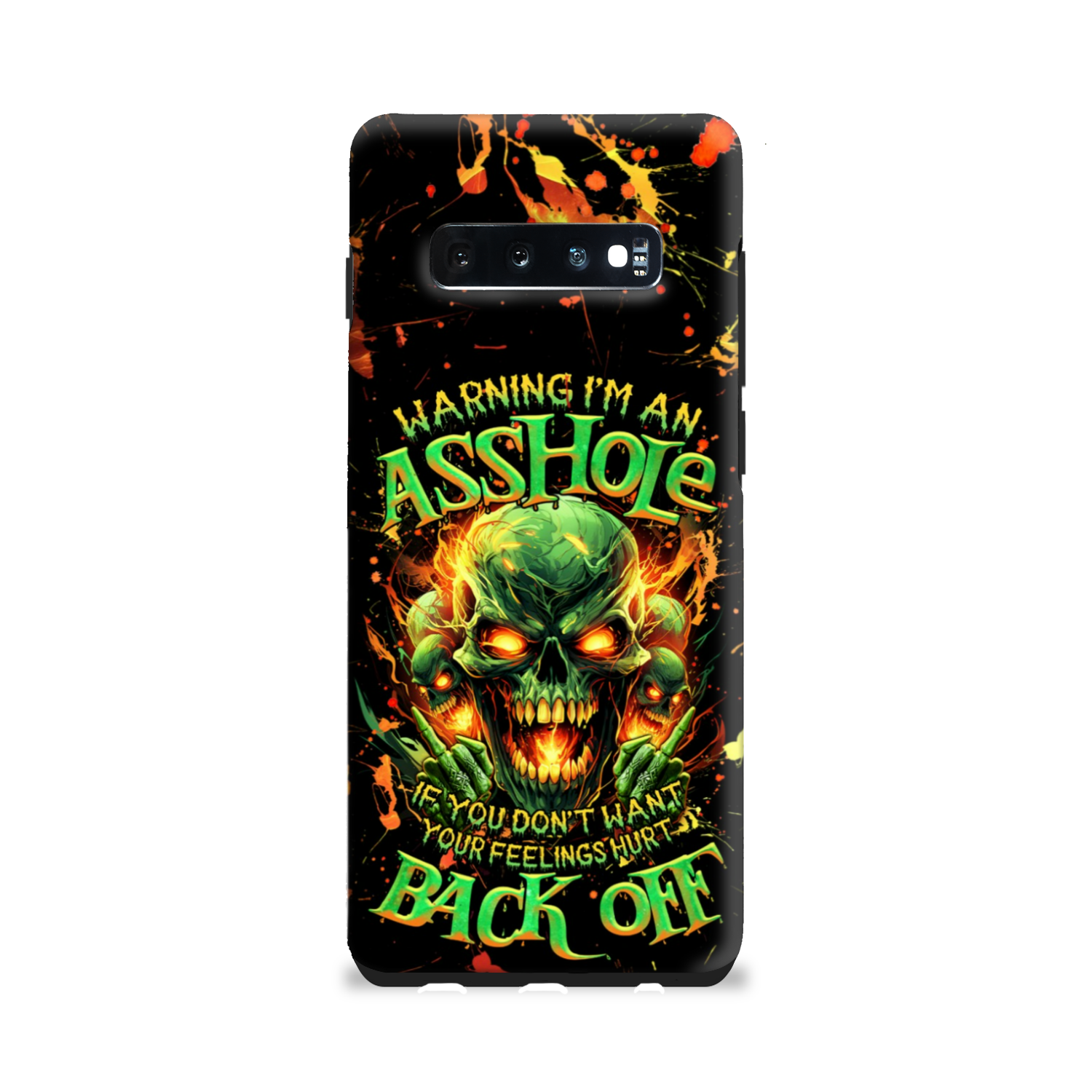 WARNING I'M AN A SKULL PHONE CASE - TLNZ1305244