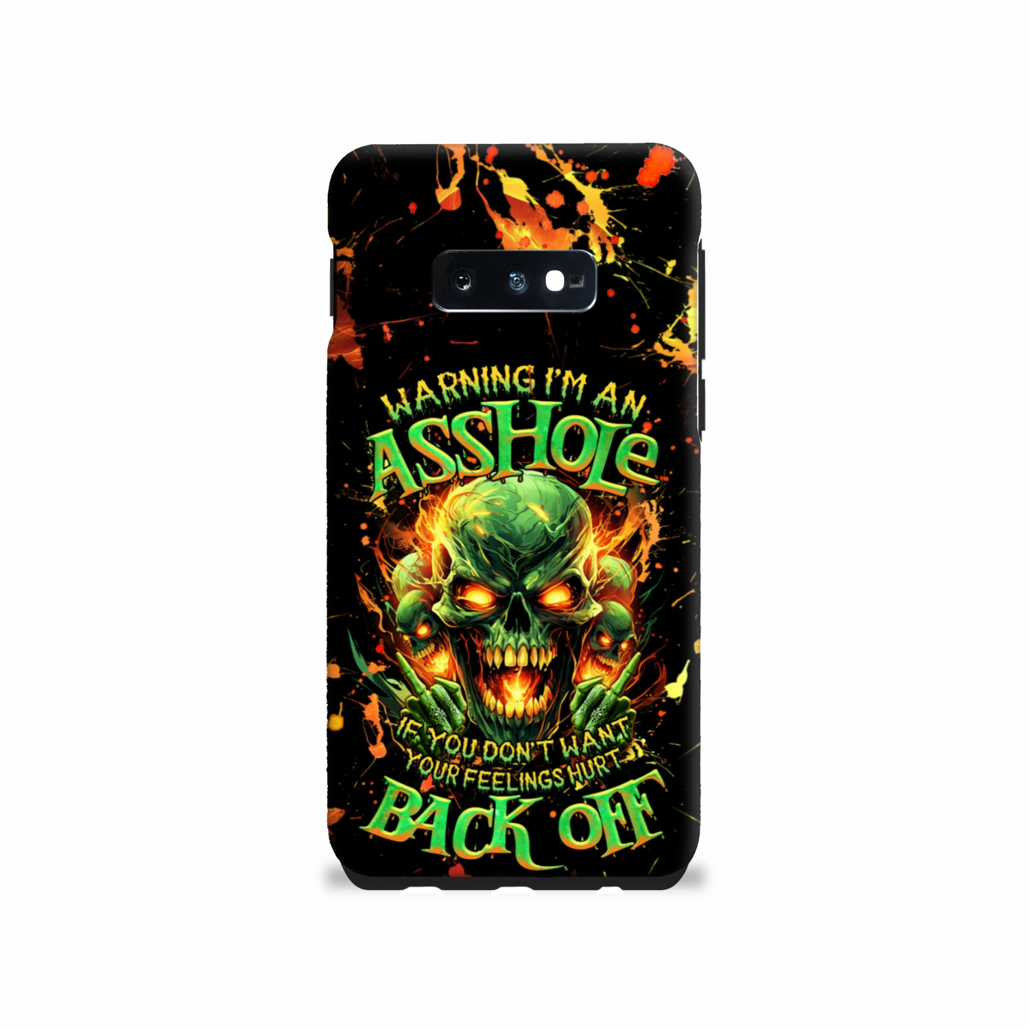 WARNING I'M AN A SKULL PHONE CASE - TLNZ1305244