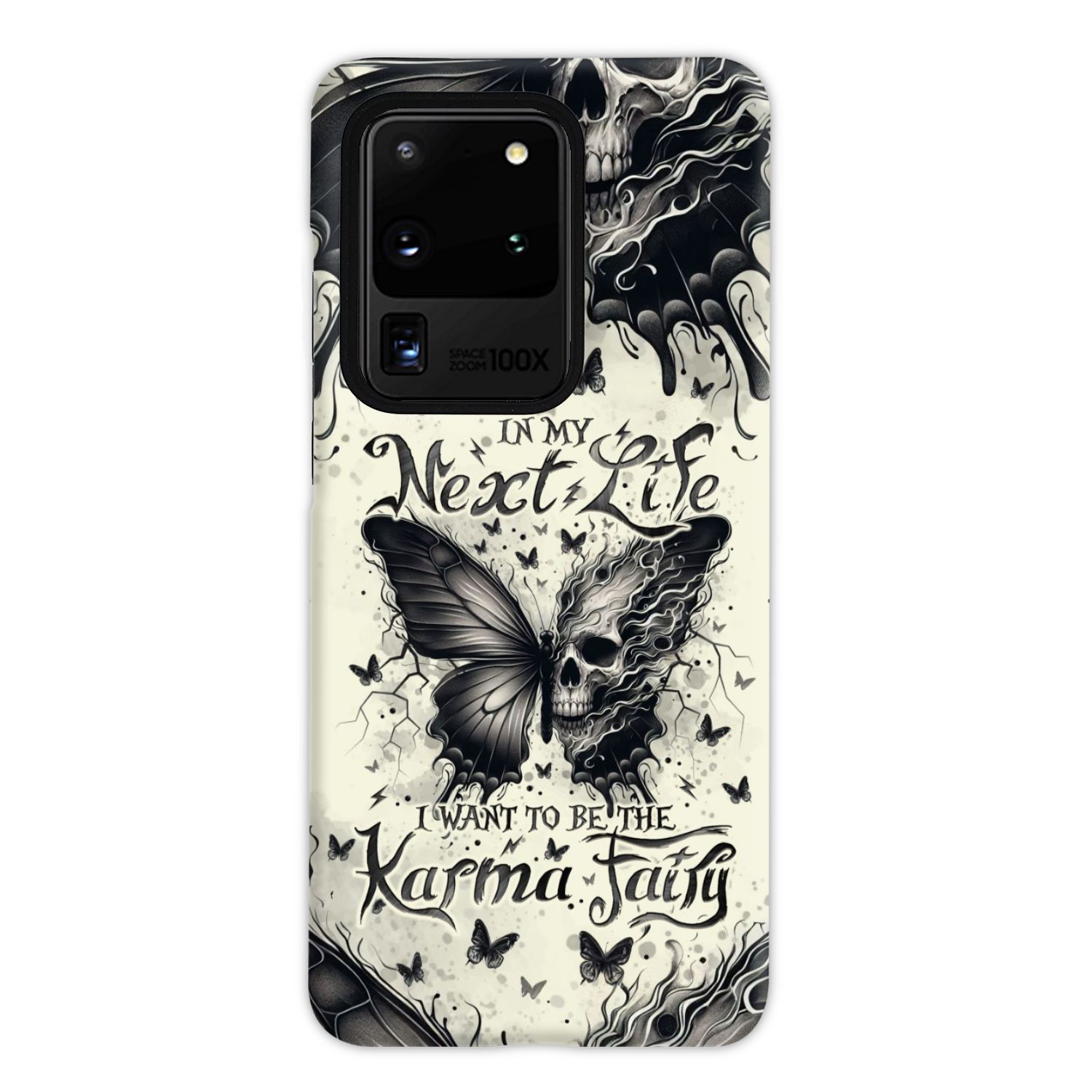 KARMA FAIRY SKULL BUTTERFLY PHONE CASE - TLNO2308241