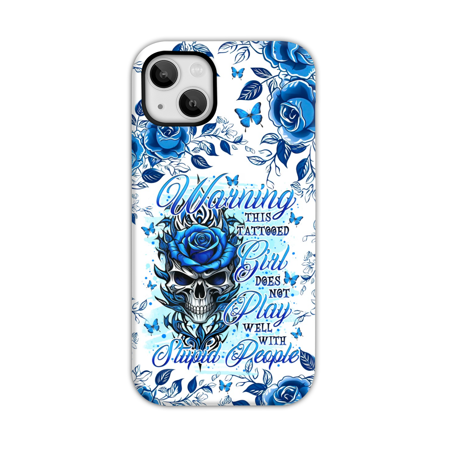 WARNING THIS TATTOOED GIRL PHONE CASE  - TLNO0210243