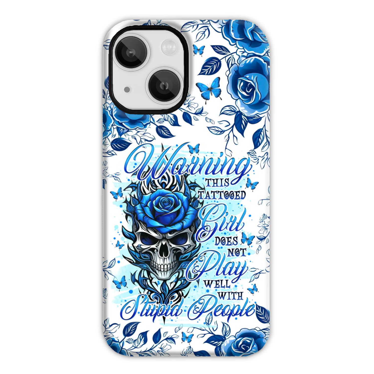 WARNING THIS TATTOOED GIRL PHONE CASE  - TLNO0210243