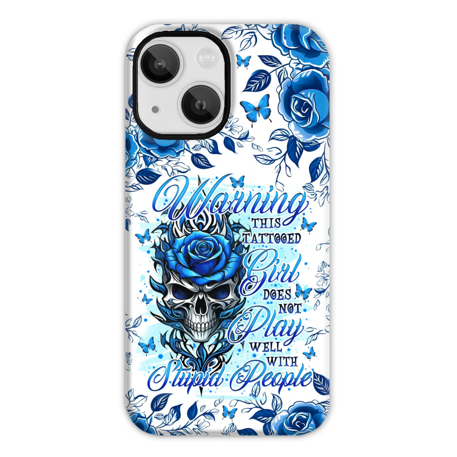 WARNING THIS TATTOOED GIRL PHONE CASE  - TLNO0210243