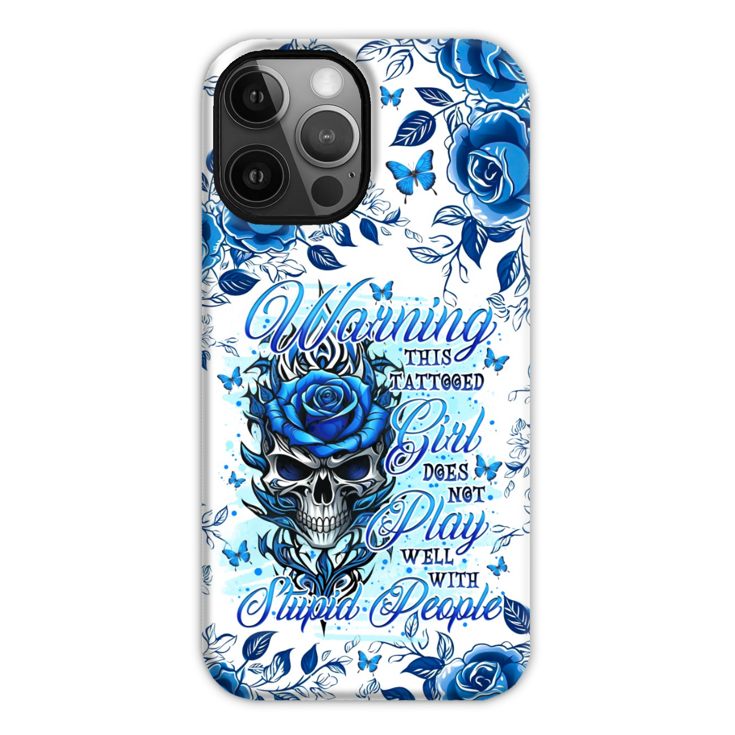 WARNING THIS TATTOOED GIRL PHONE CASE  - TLNO0210243