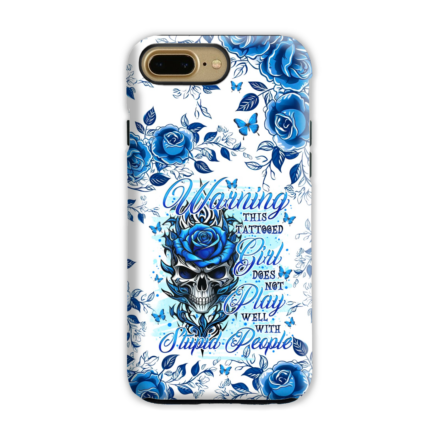 WARNING THIS TATTOOED GIRL PHONE CASE  - TLNO0210243