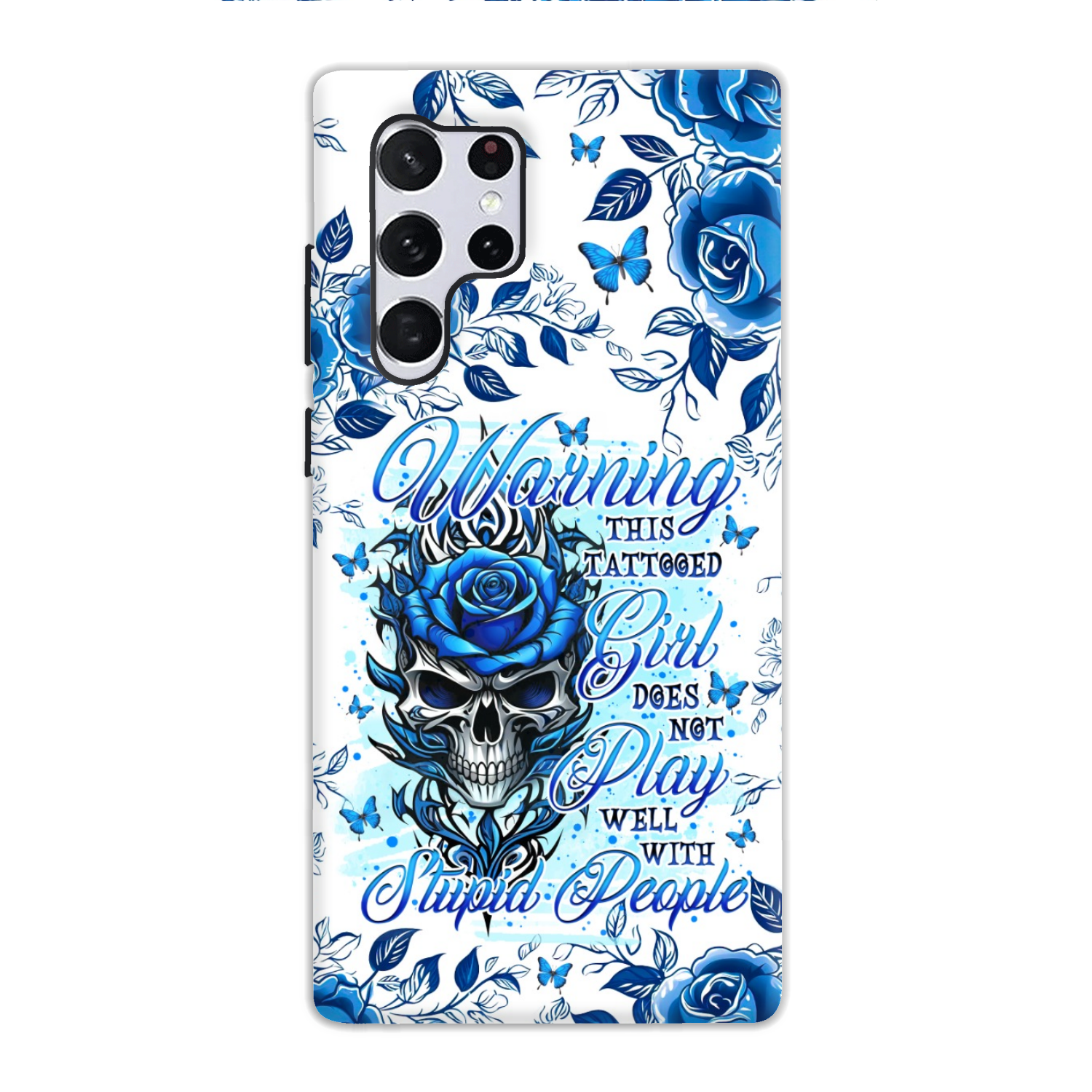 WARNING THIS TATTOOED GIRL PHONE CASE  - TLNO0210243