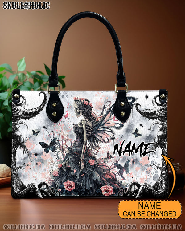 KARMA FAIRY SKULL LEATHER HANDBAG - YHDU2110243