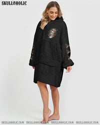 I'M A B DON'T TRY ME SHERPA BLANKET HOODIE - YHHG13112410