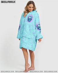 THE GOOD GIRL IN ME SHERPA BLANKET HOODIE - YHLN1511233