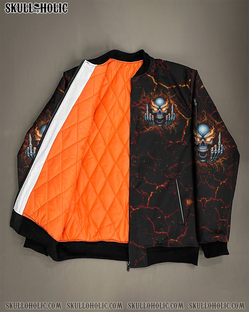 STYLE_QUILT BOMBER JACKET