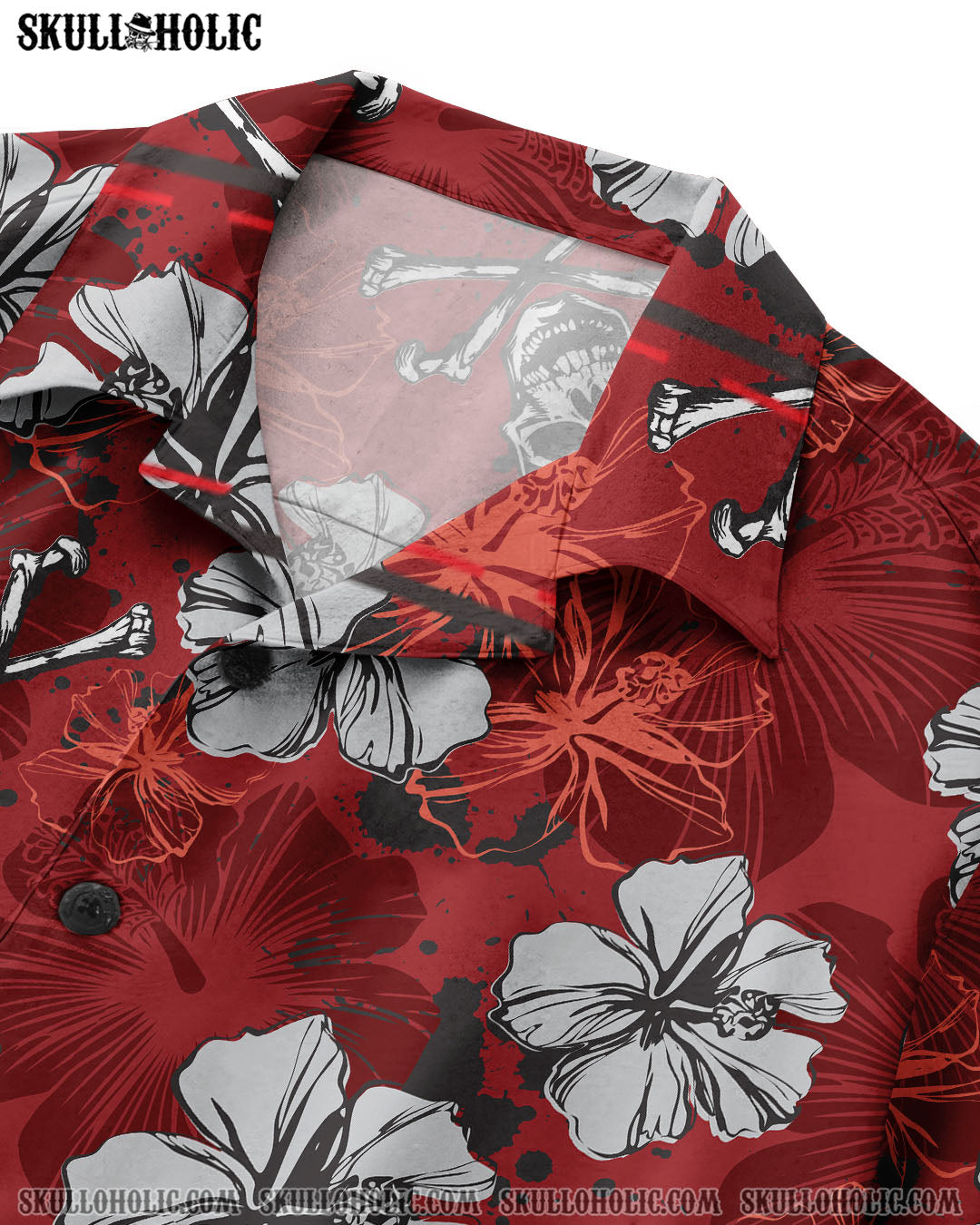 SKULL TROPICAL HAWAIIAN SHIRT  - TLNO0904252