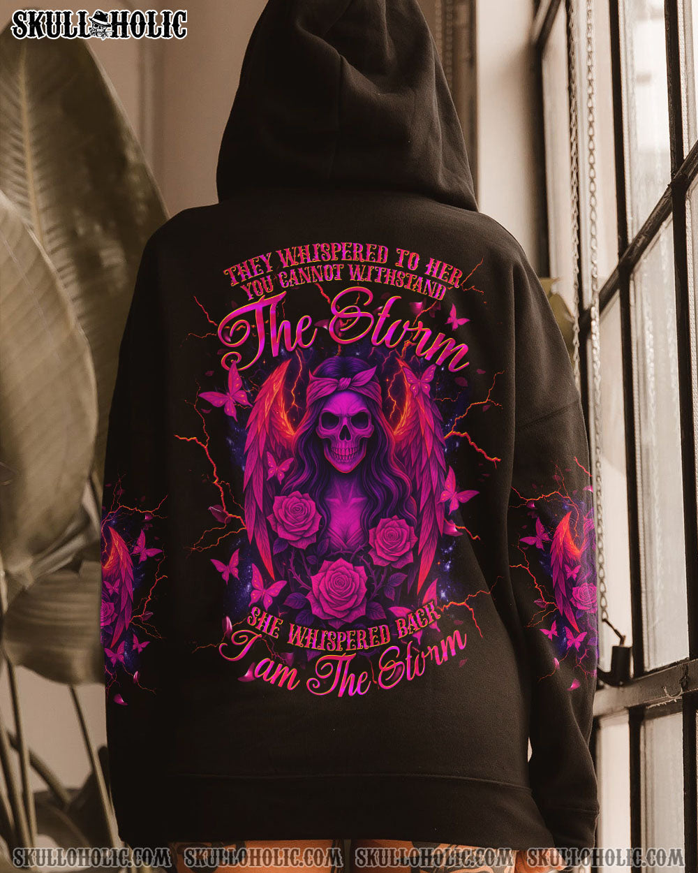I AM THE STORM SKELETON WINGS ALL OVER PRINT - TLNT1205254